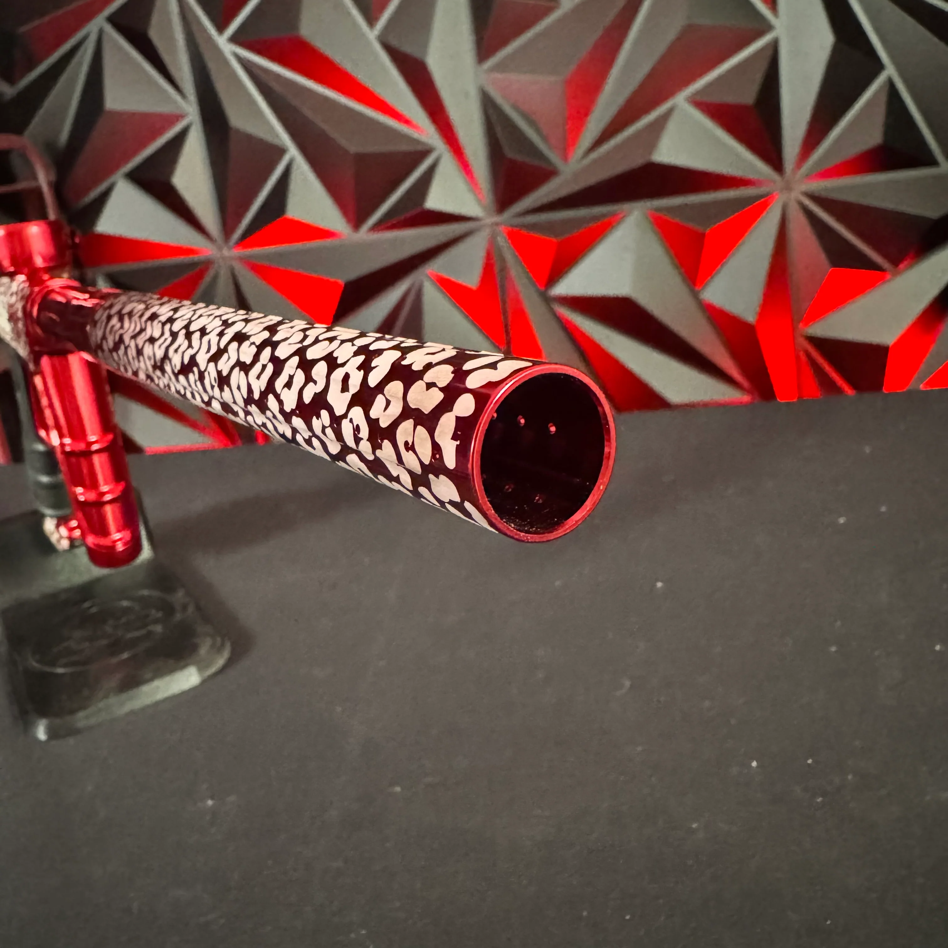 Used DLX Luxe IDOL Paintball Gun - Polished Red Joy Division - Image 10