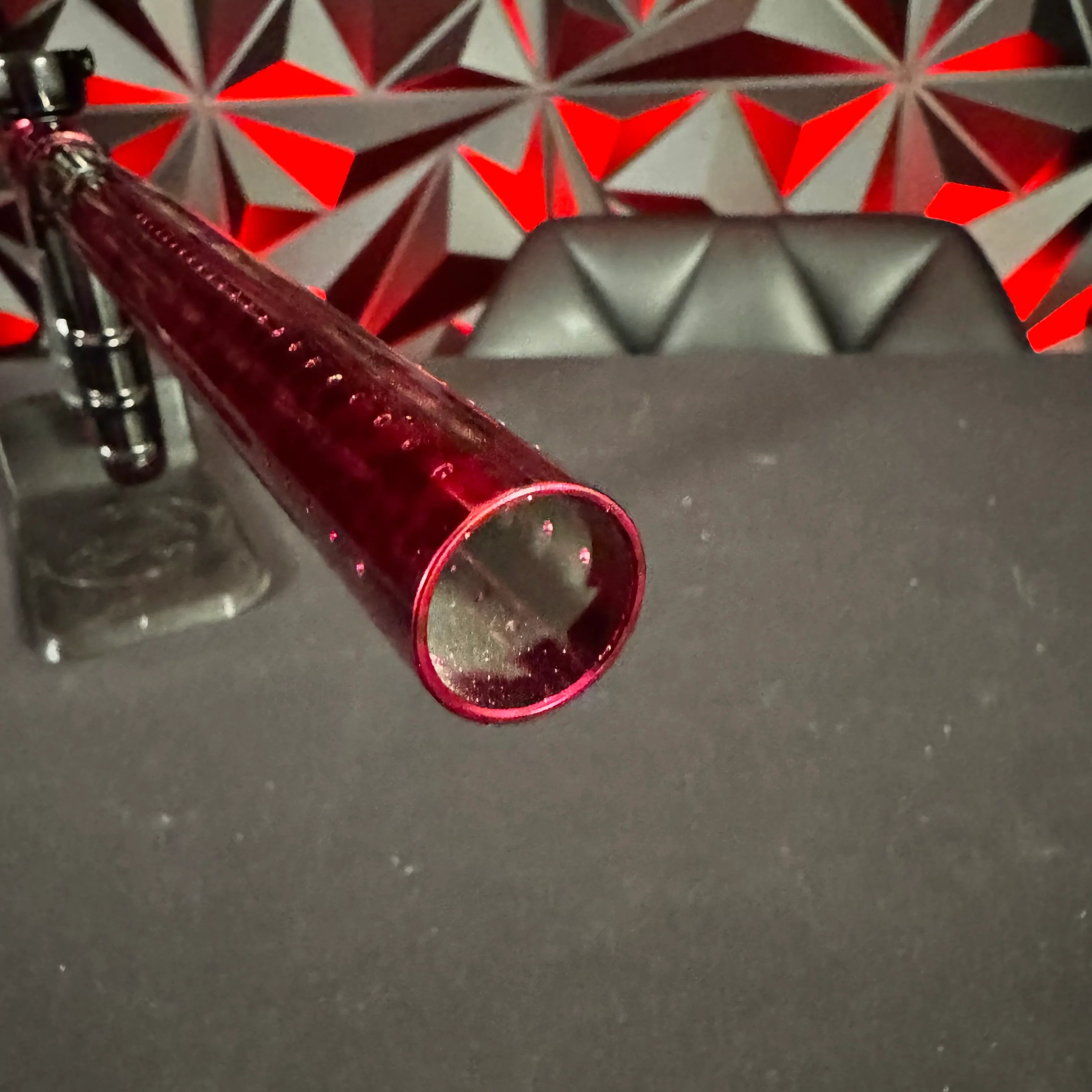 Used DLX Luxe IDOL Paintball Gun - Polished Red/Polished Black Limited Edition HATE - Image 12