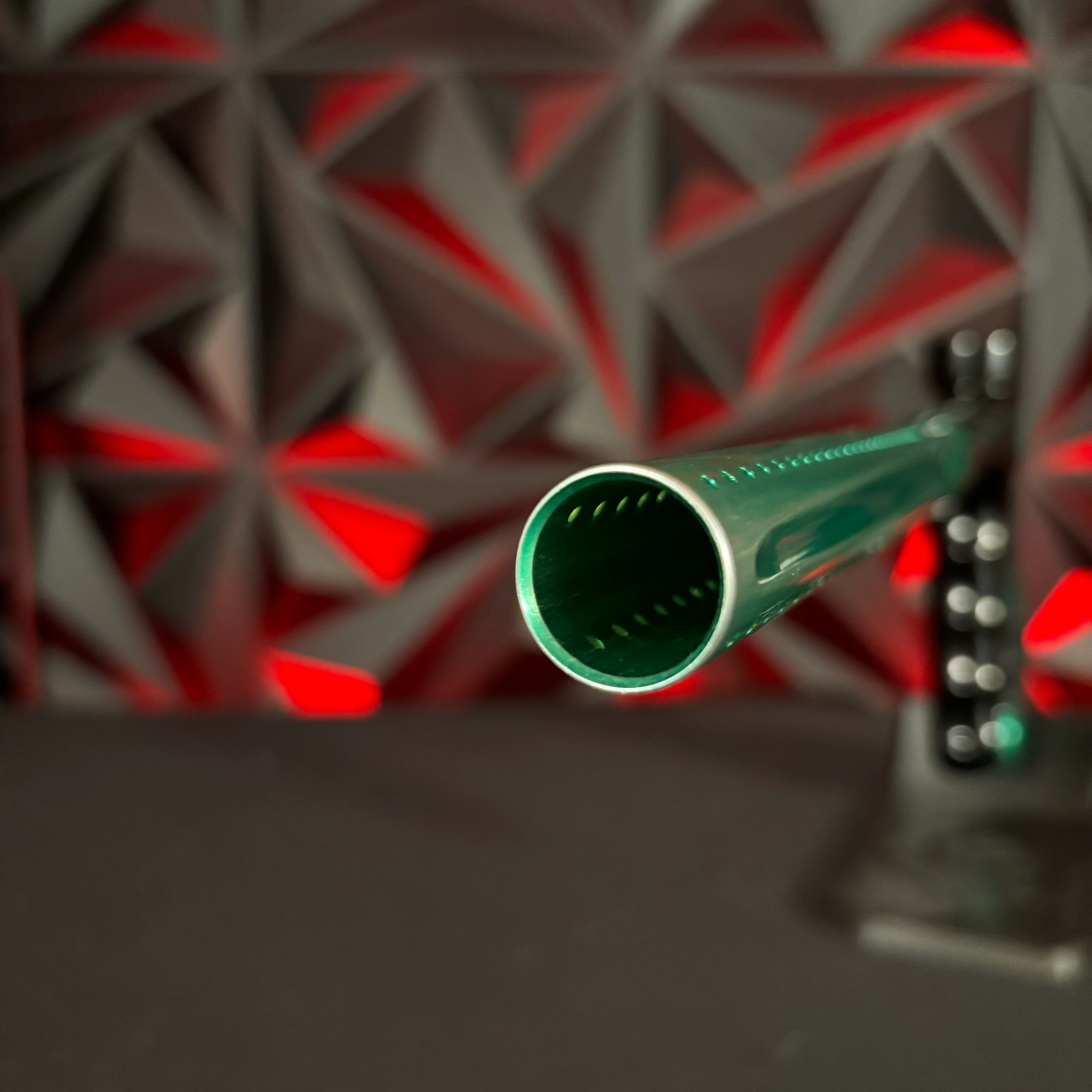 Used DLX Luxe "Project" TM40 Paintball Gun - Emerald/Black Fade #86 of 300 w/ Matching Mech Frame - Image 11