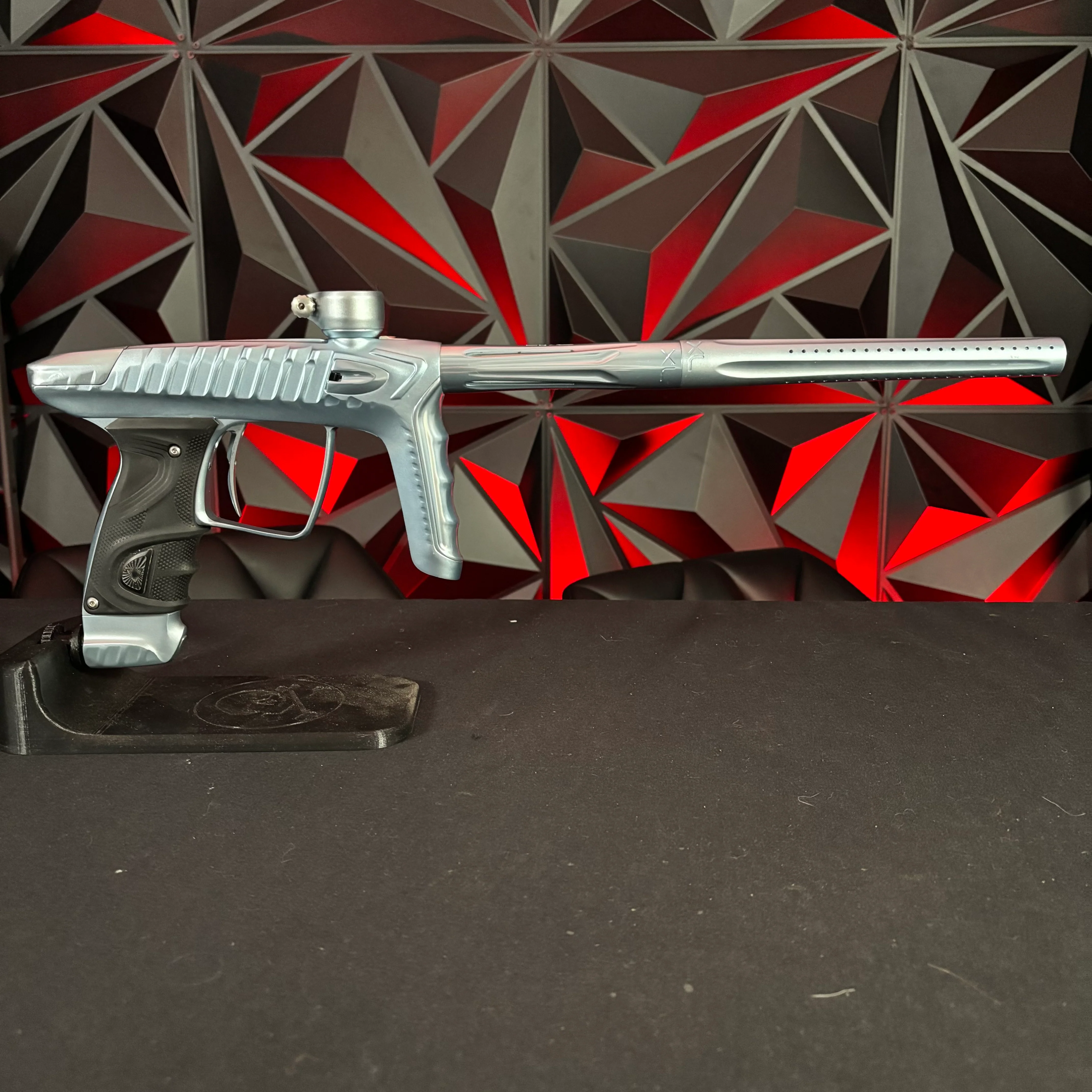 Used DLX LUXE "Project" TM40 Paintball Gun - Steel Blue w/ Matching Mech Frame - Image 6