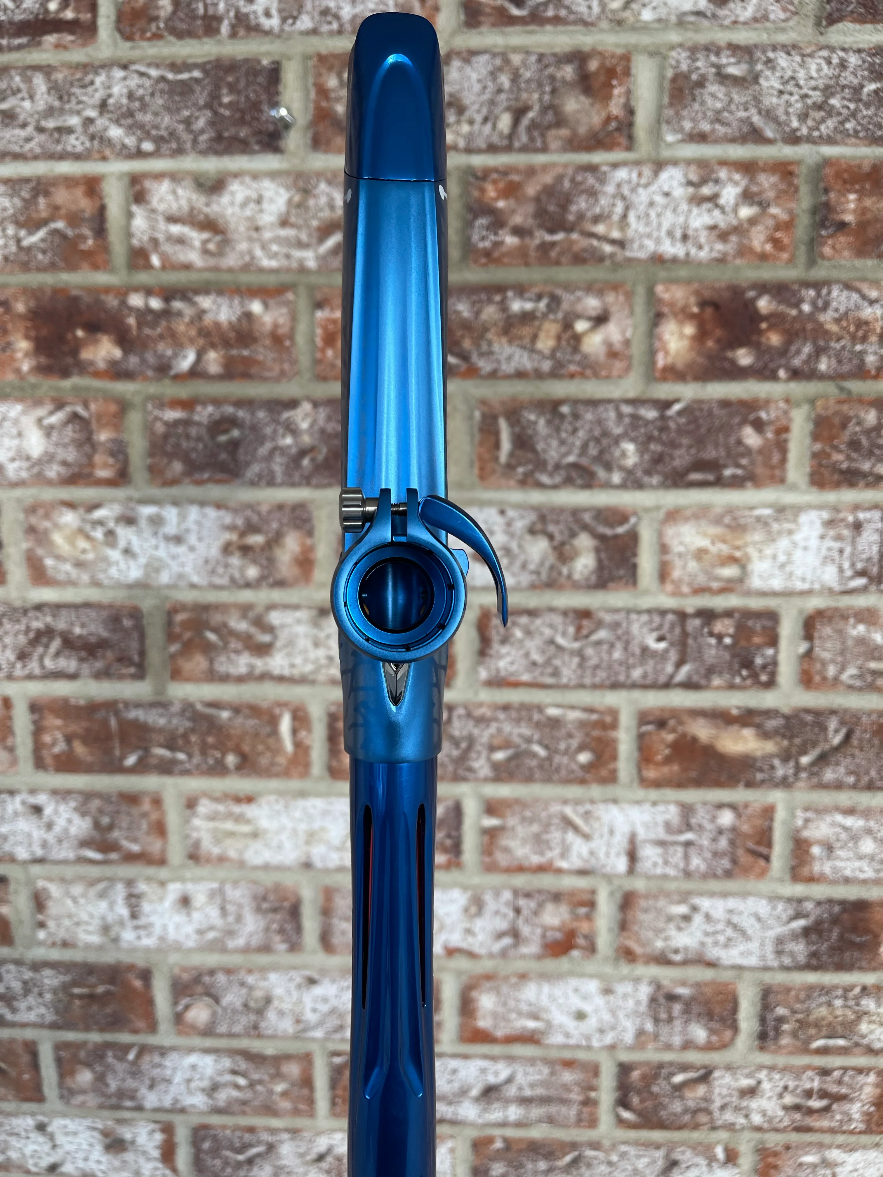 Used DLX Luxe TM40 Paintball Gun - Blue Custom Laser Engraving - Image 6