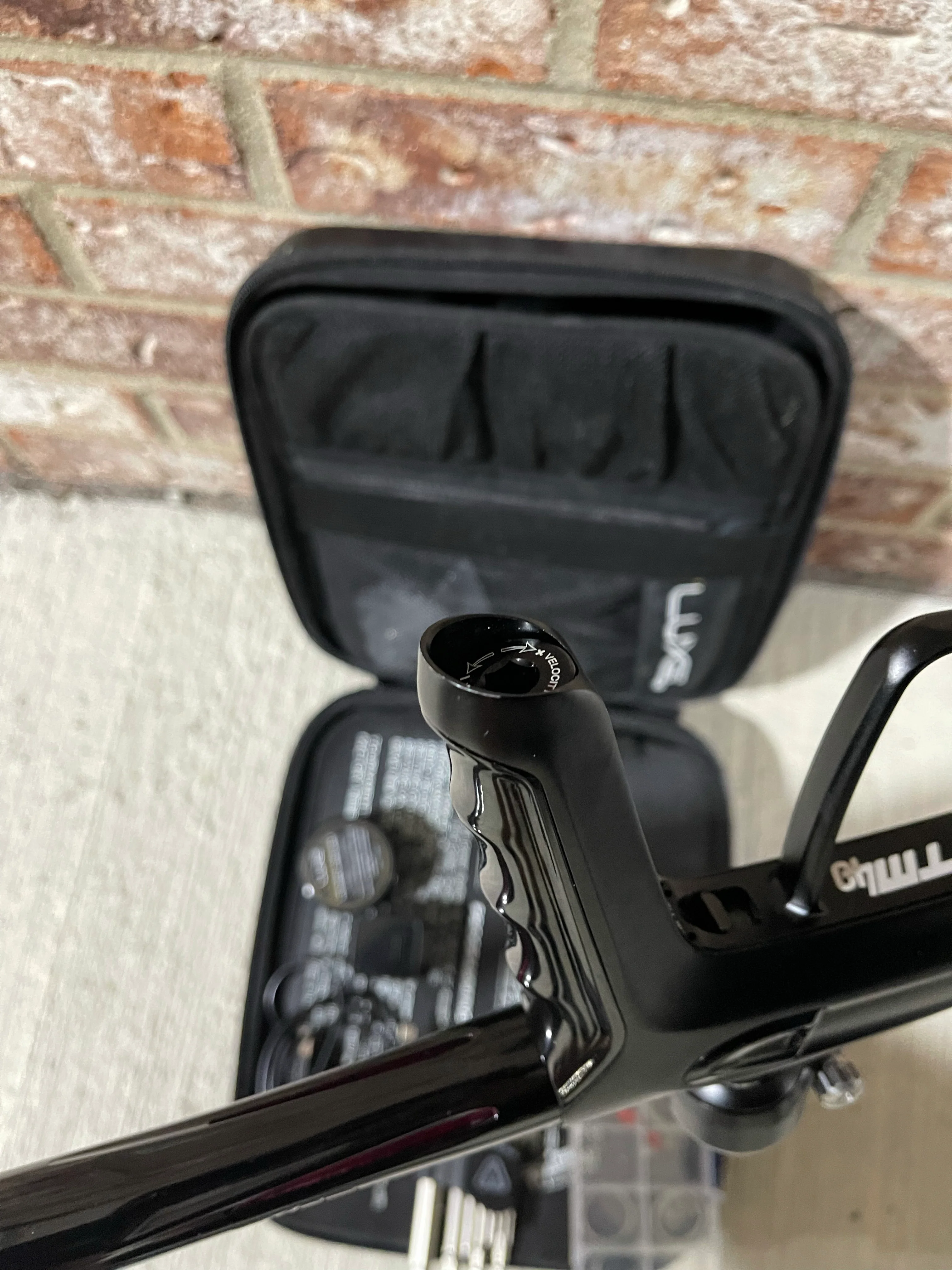 Used DLX Luxe TM40 Paintball Gun - Dust Black / Gloss Black w/ Tan Grips - Image 9