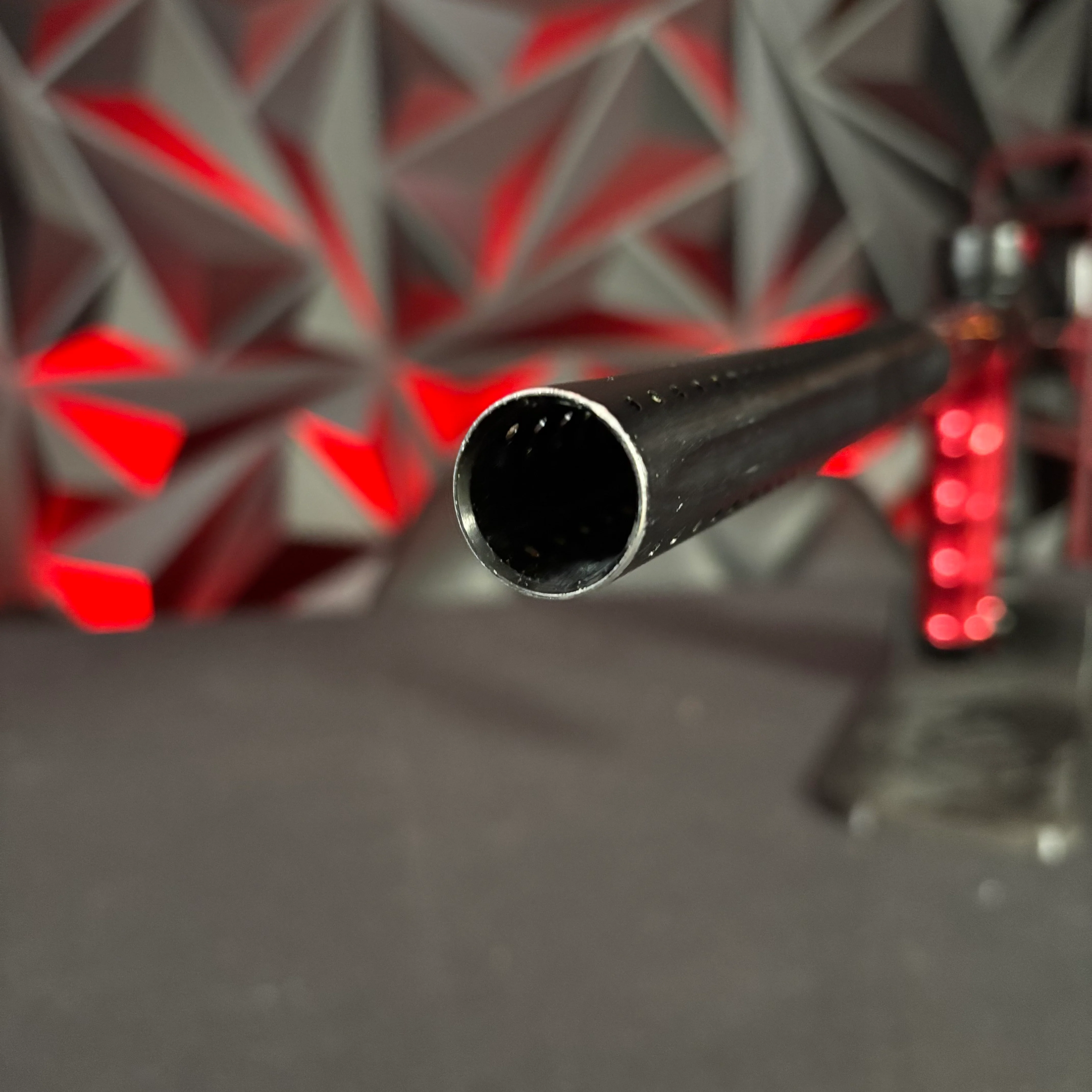 Used DLX Luxe TM40 Paintball Gun - Dust Black/Polished Red - Image 10