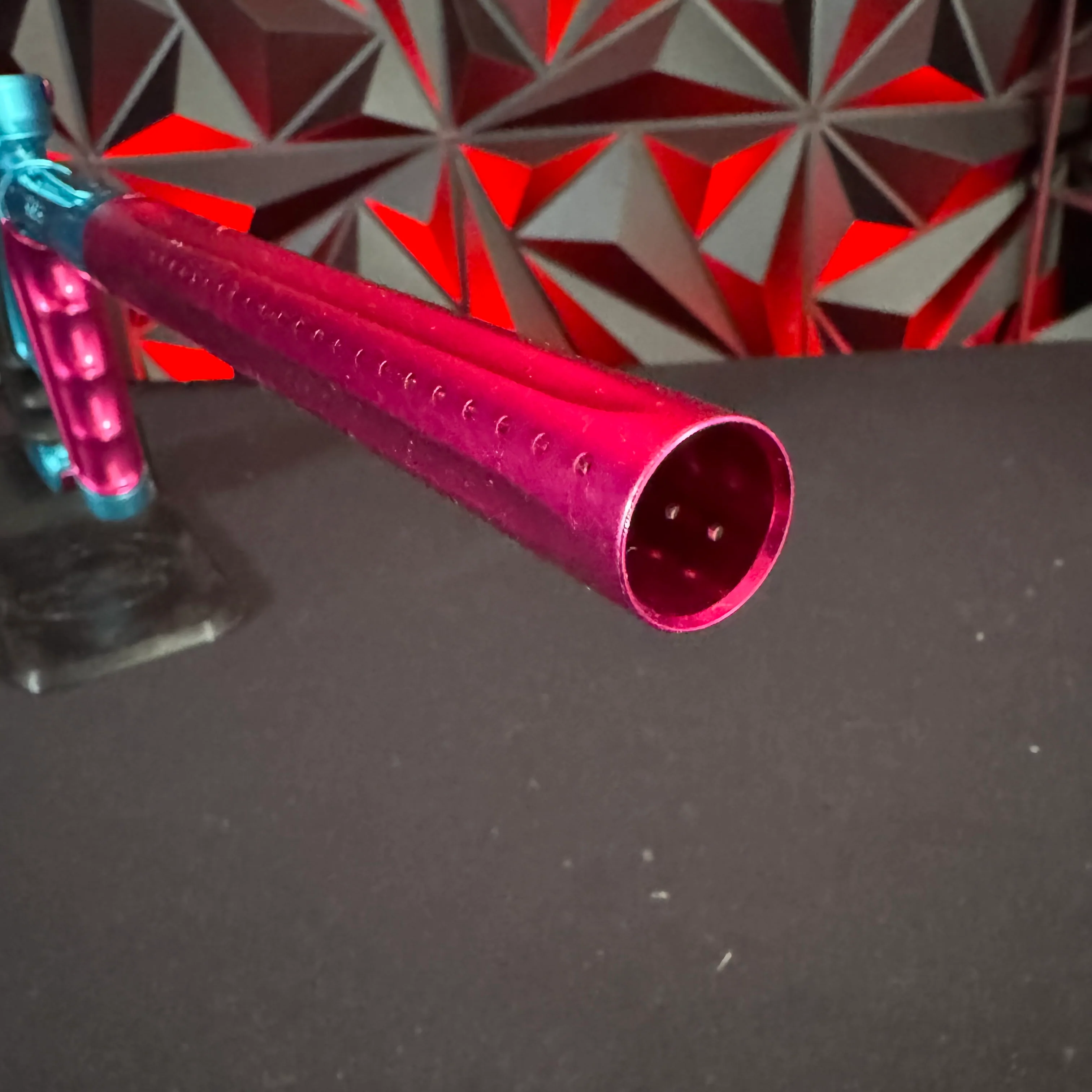 Used DLX Luxe TM40 Paintball Gun - Dust Blue / Polished Pink - Image 10