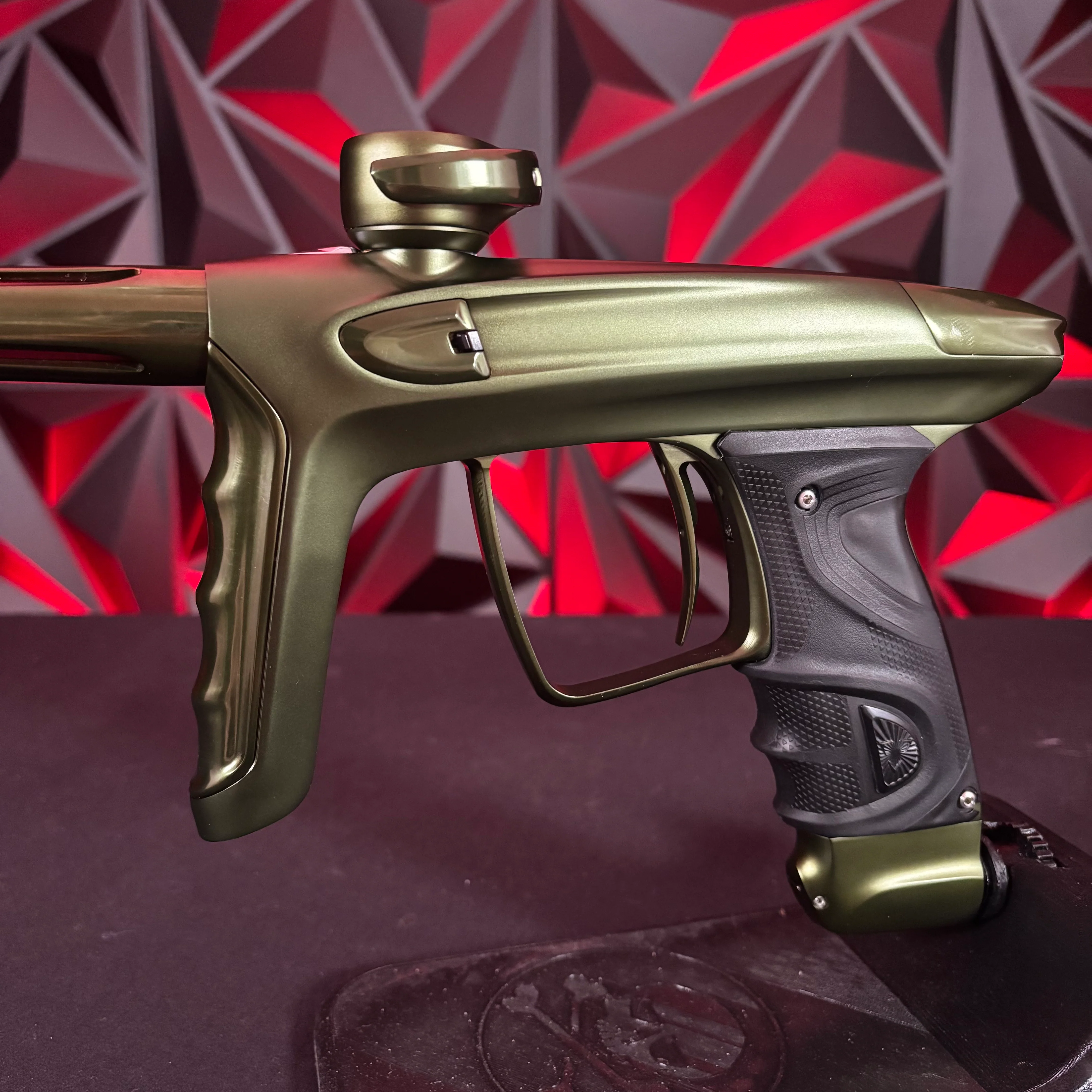Used DLX Luxe TM40 Paintball Gun - Dust Olive - Image 5
