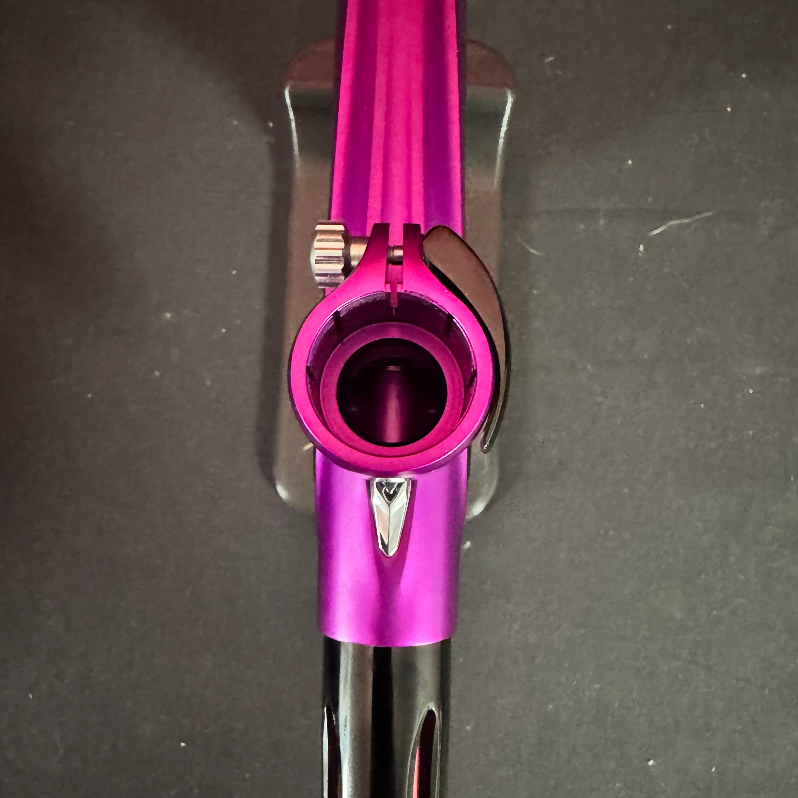 Used DLX Luxe TM40 Paintball Gun - Dust Purple/Polished Black - Image 9