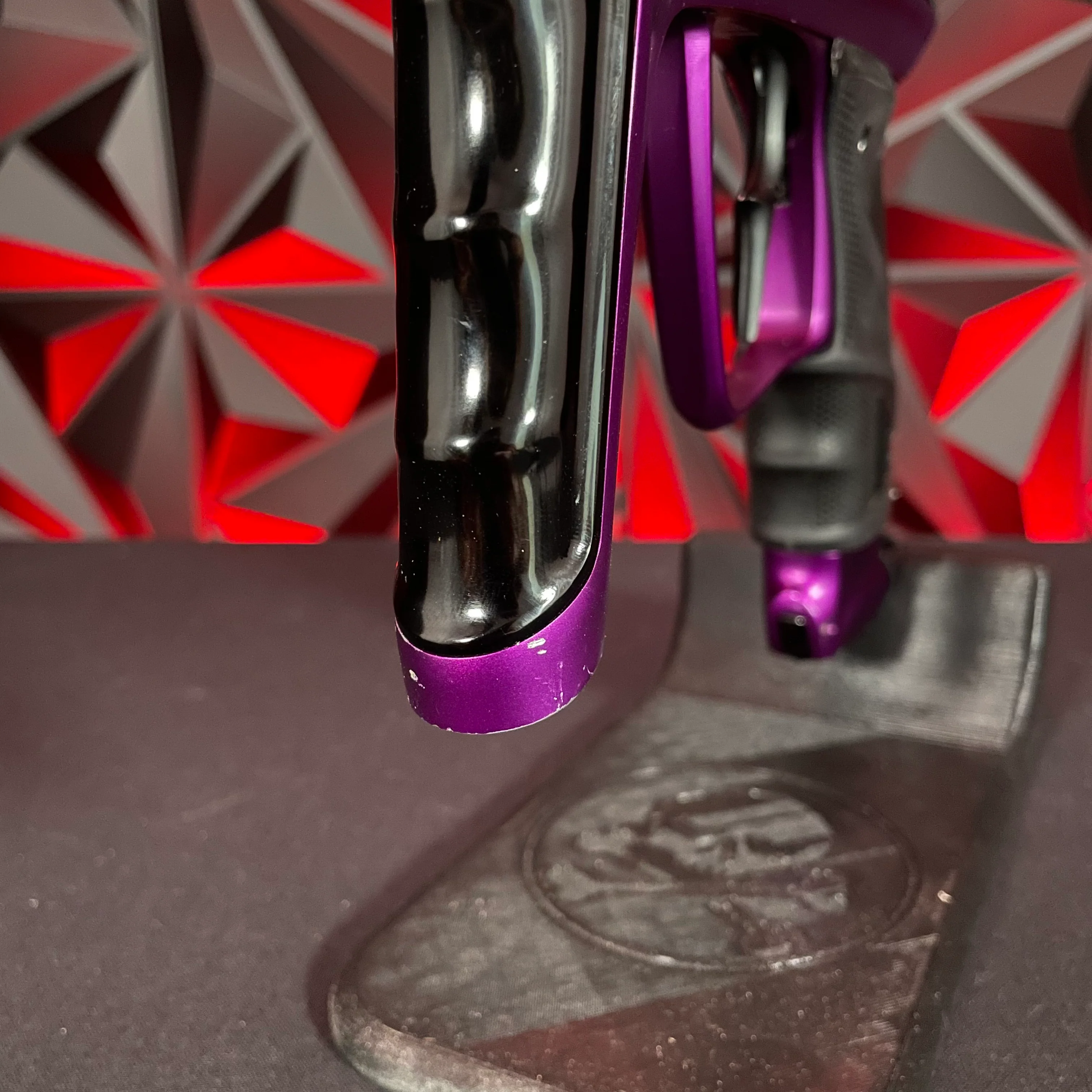 Used DLX Luxe TM40 Paintball Gun - Dust Purple/Polished Black - Image 10