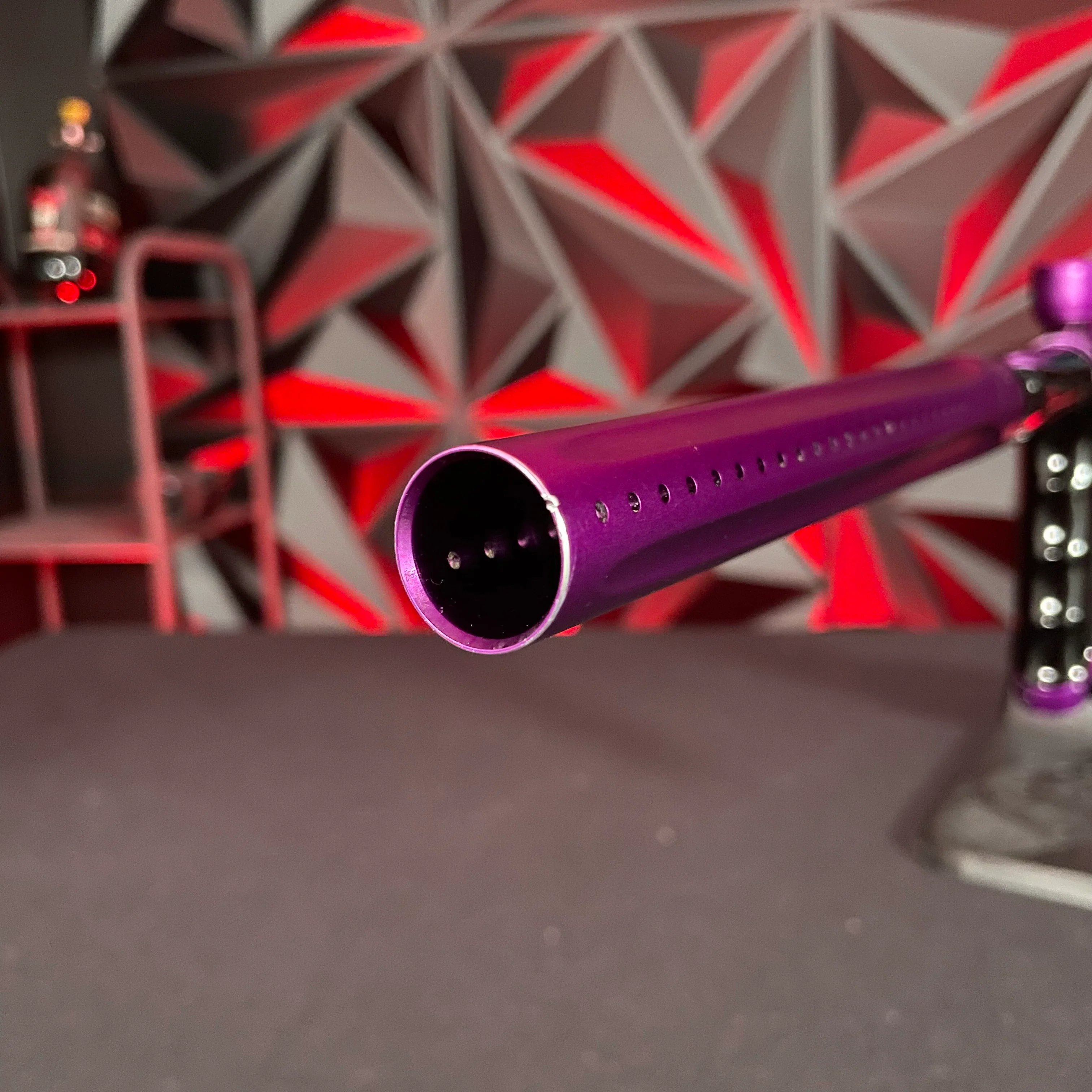 Used DLX Luxe TM40 Paintball Gun - Dust Purple/Polished Black - Image 7