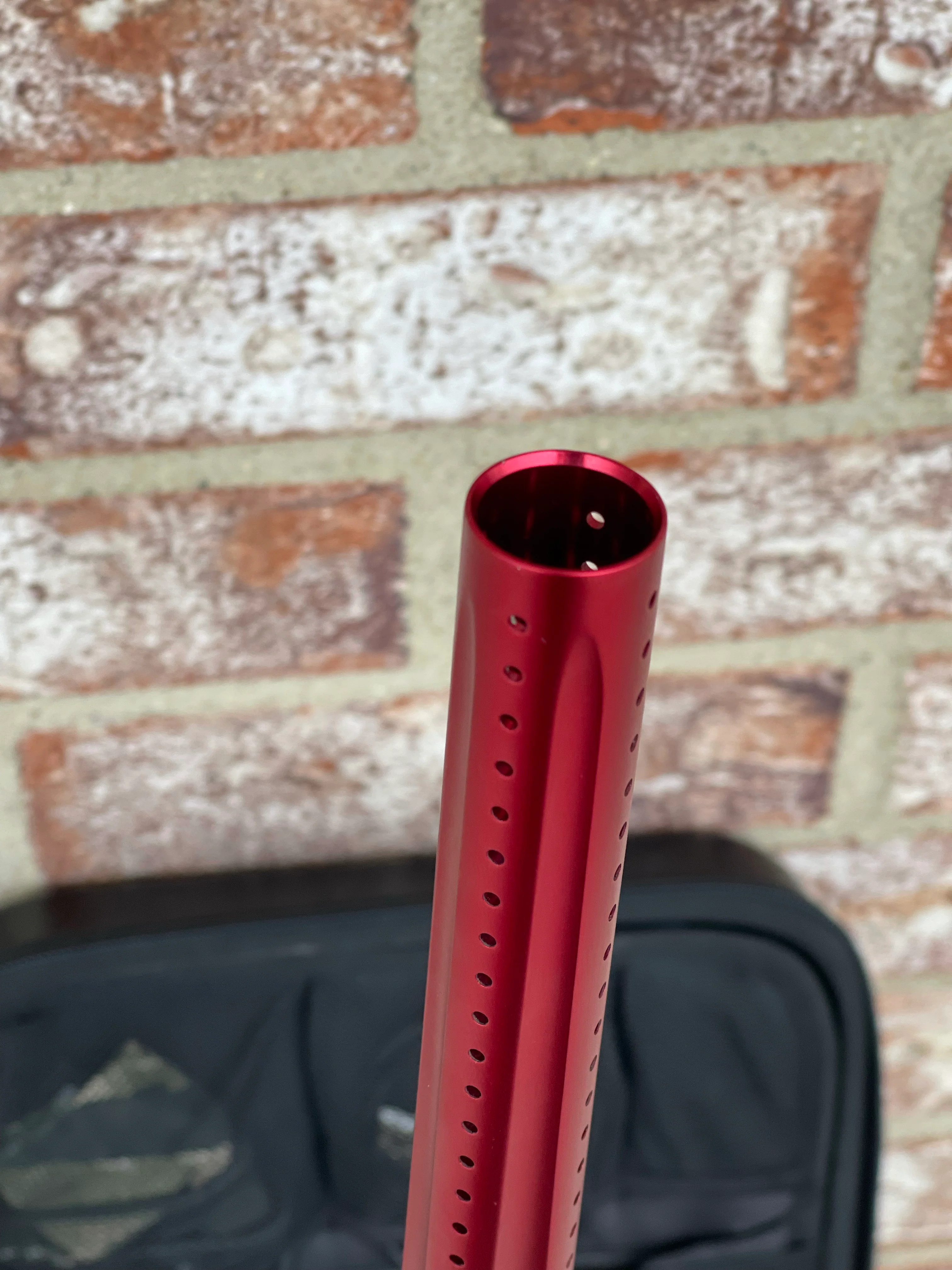 Used DLX Luxe TM40 Paintball Gun - Dust Red / Gloss Red - Image 6