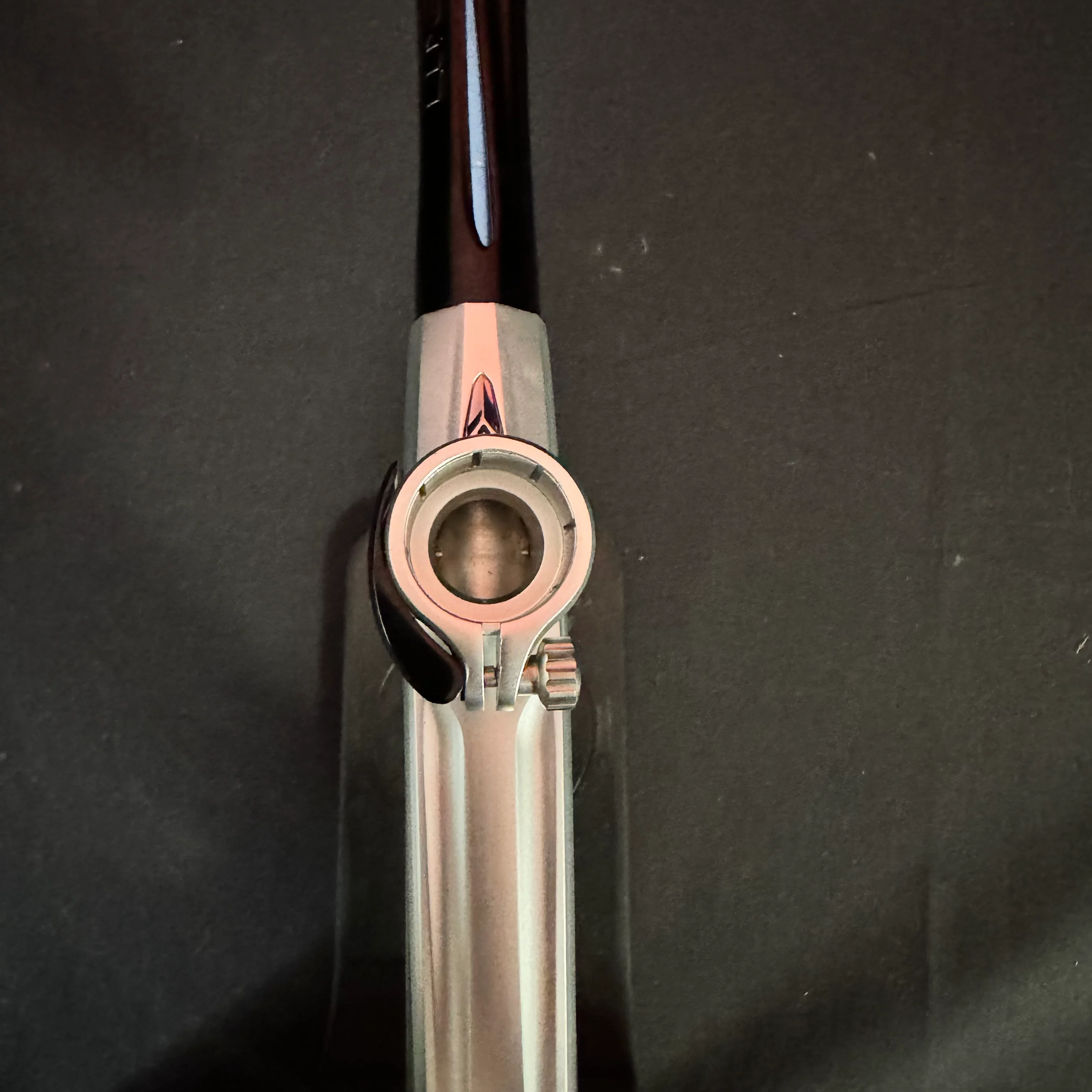 Used DLX Luxe X Paintball Gun - Dust Silver/Gloss Black w/Pro DNA Silencio Tip - Image 9