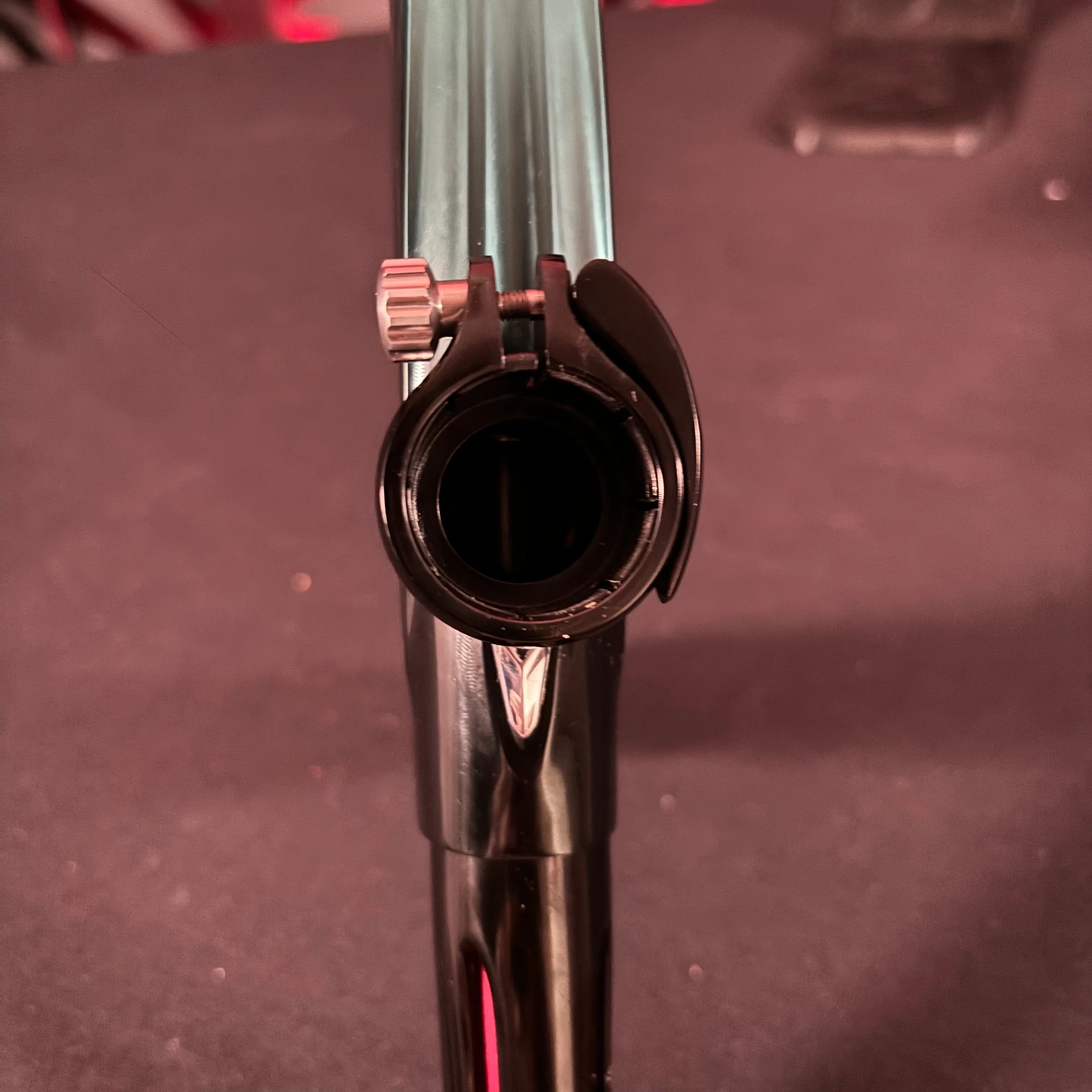 Used DLX Luxe TM40 Paintball Gun - Emerald/Black Fade - Image 9