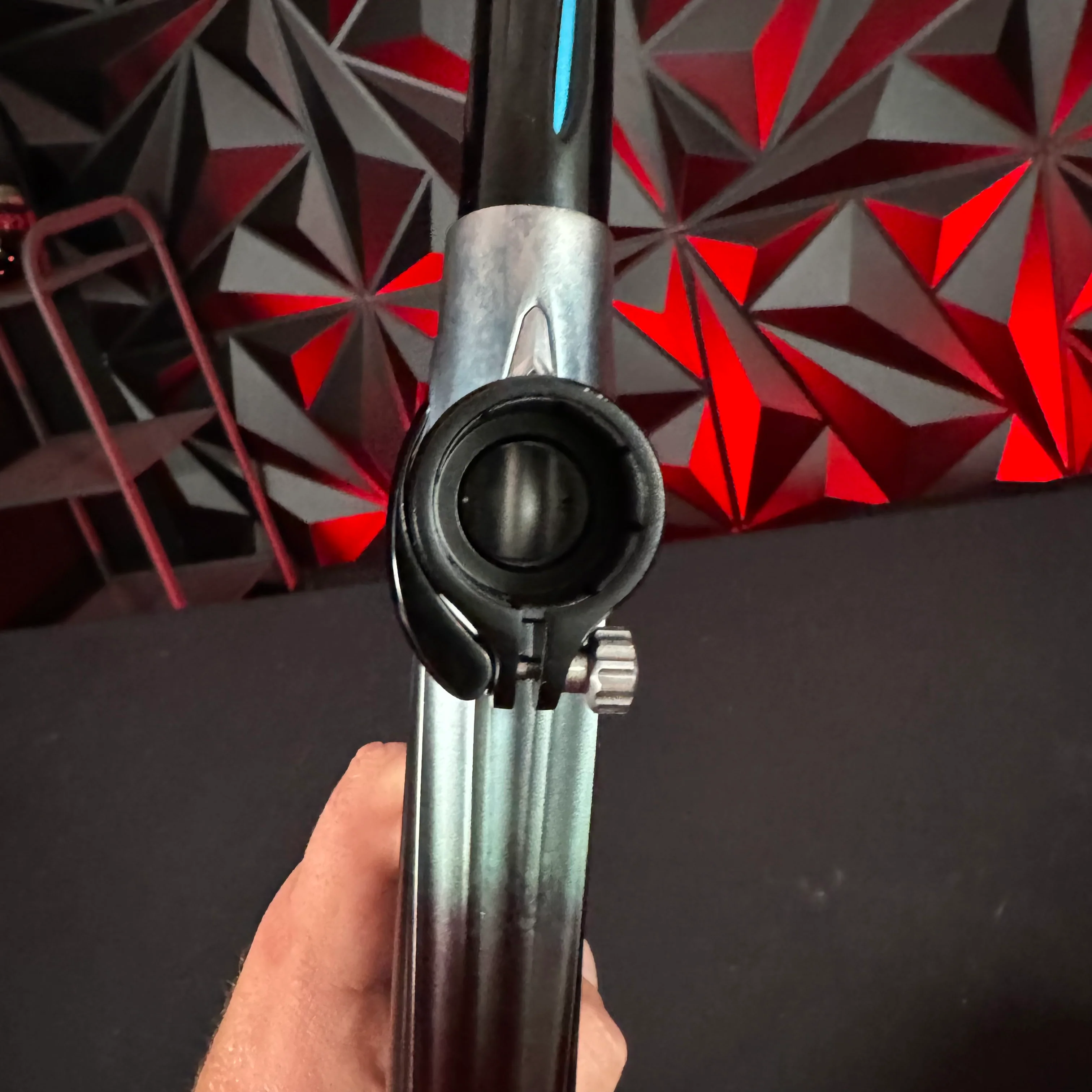 Used DLX Luxe TM40 Paintball Gun - Graphic Black Ice - Image 9