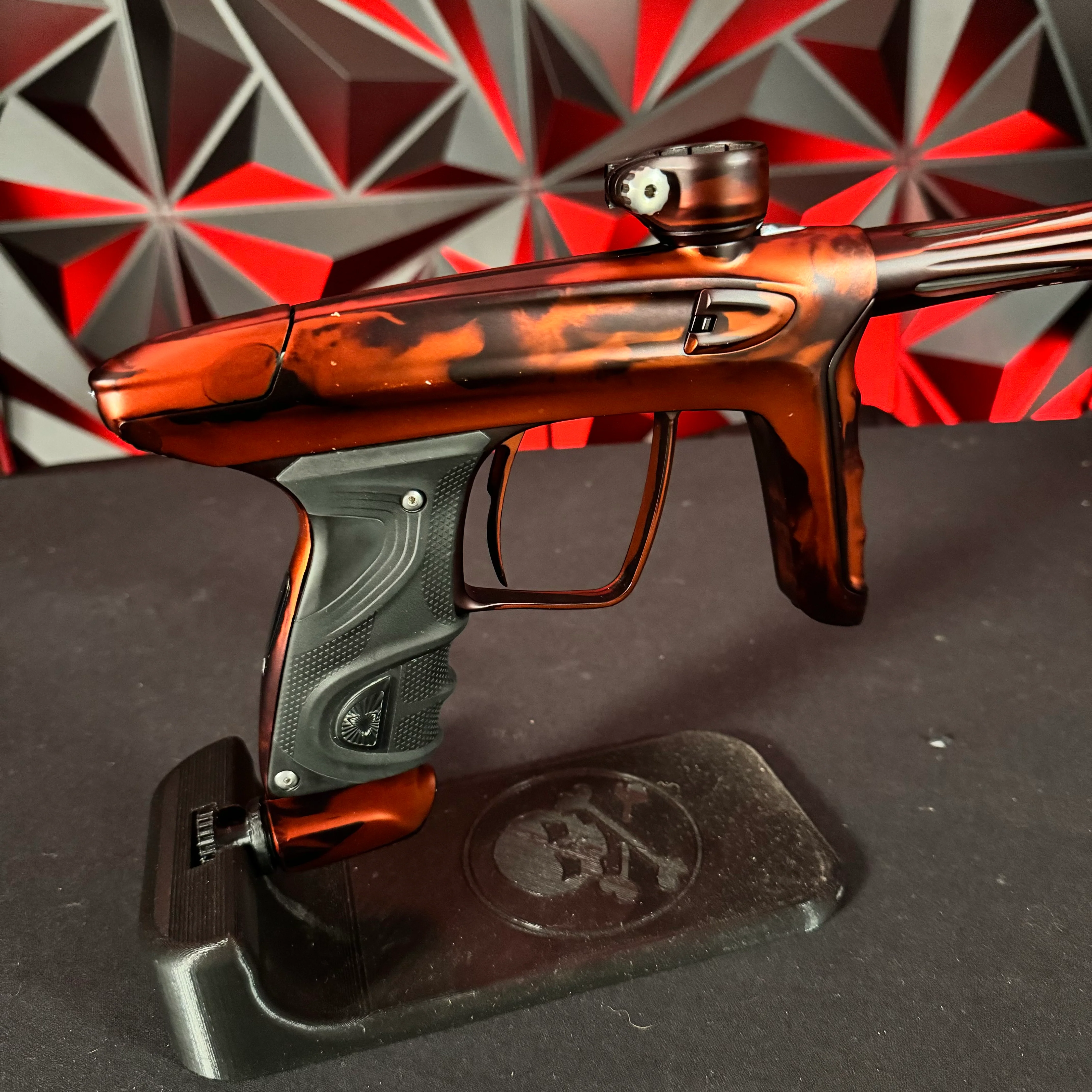 Used DLX Luxe TM40 Paintball Gun - LE Latin Saints Acid Wash - Image 2