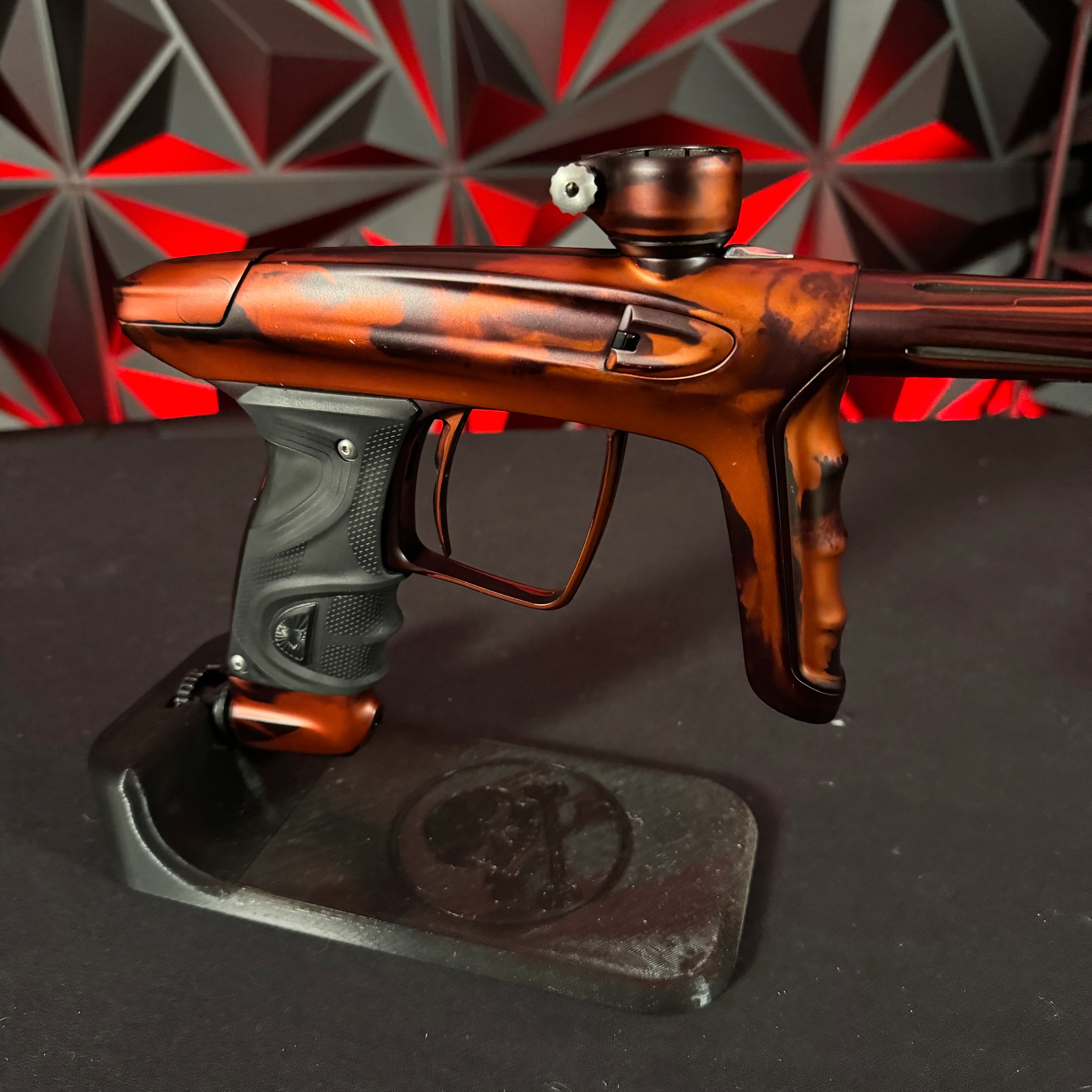 Used DLX Luxe TM40 Paintball Gun - LE Latin Saints Acid Wash - Image 4