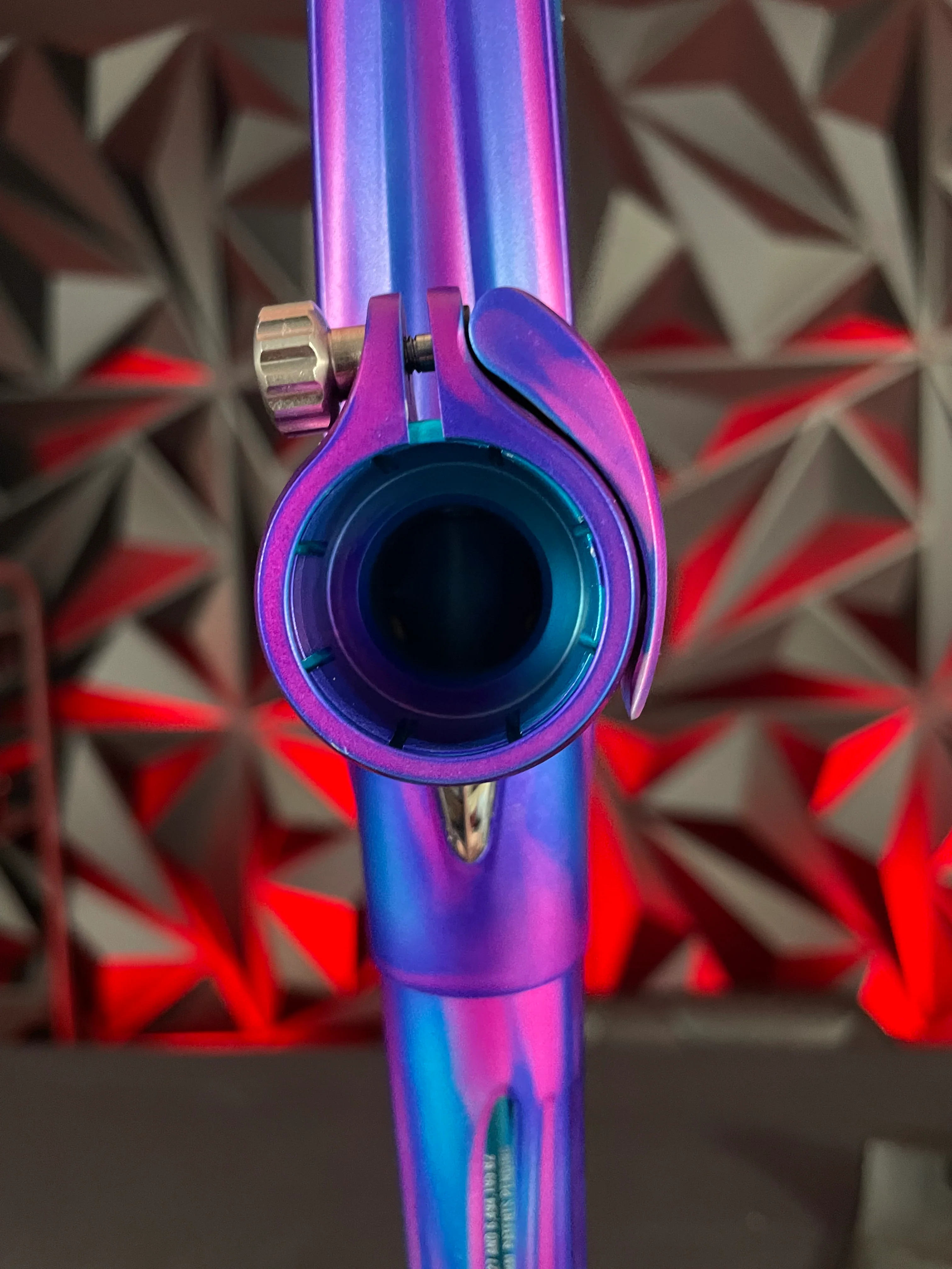 Used DLX Luxe TM40 Paintball Gun - LE Pink Smear - Image 9