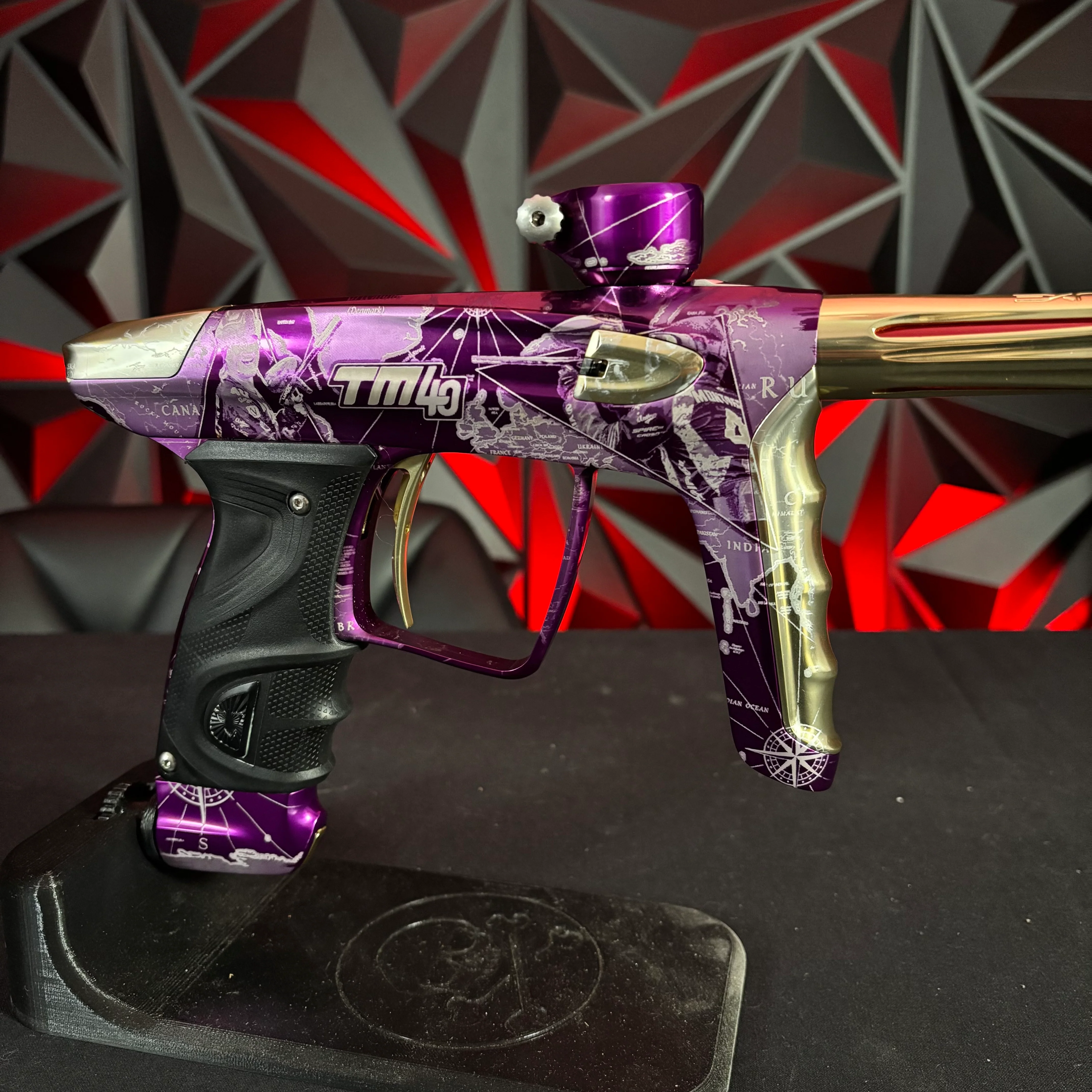 Used DLX Luxe TM40 Paintball Gun - LE Tim Montressor - Image 3