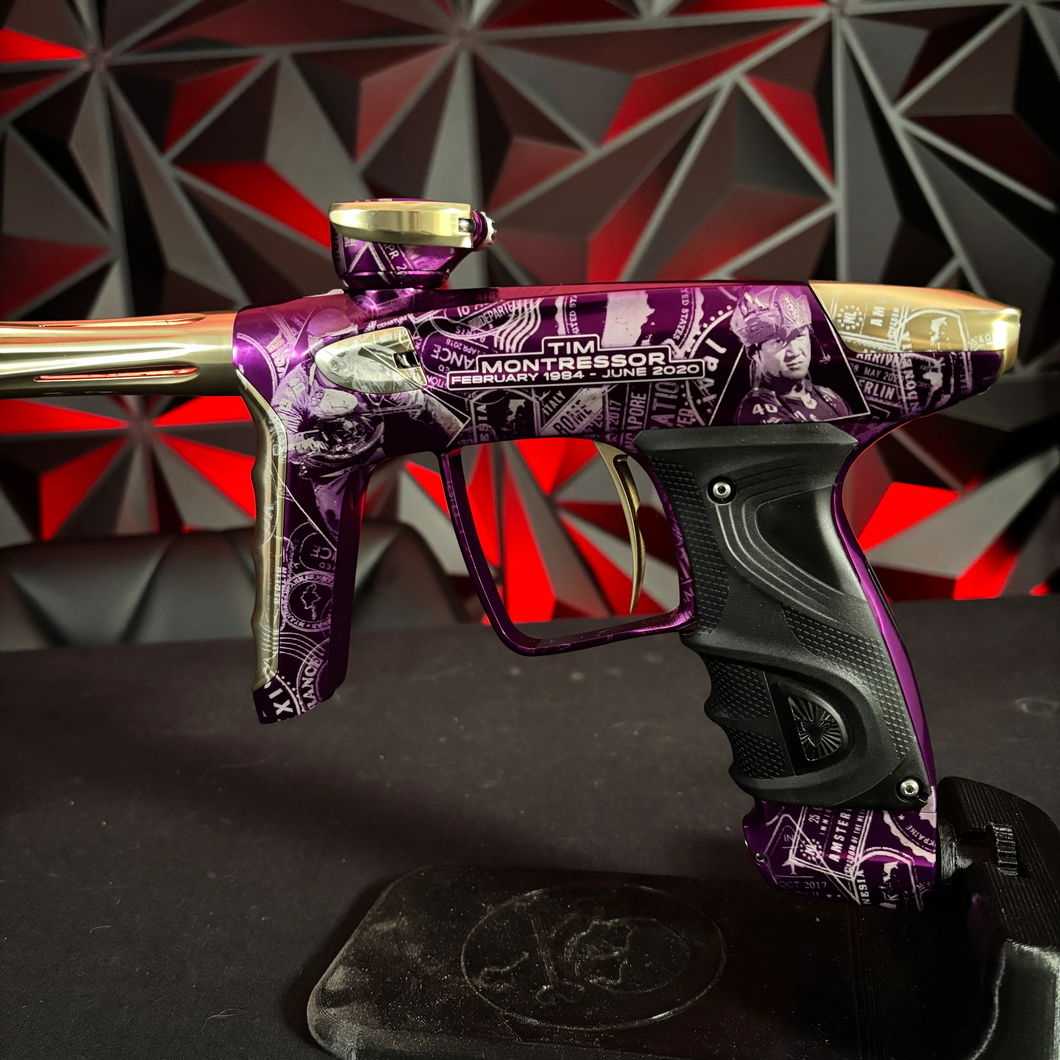 Used DLX Luxe TM40 Paintball Gun - LE Tim Montressor - Image 4