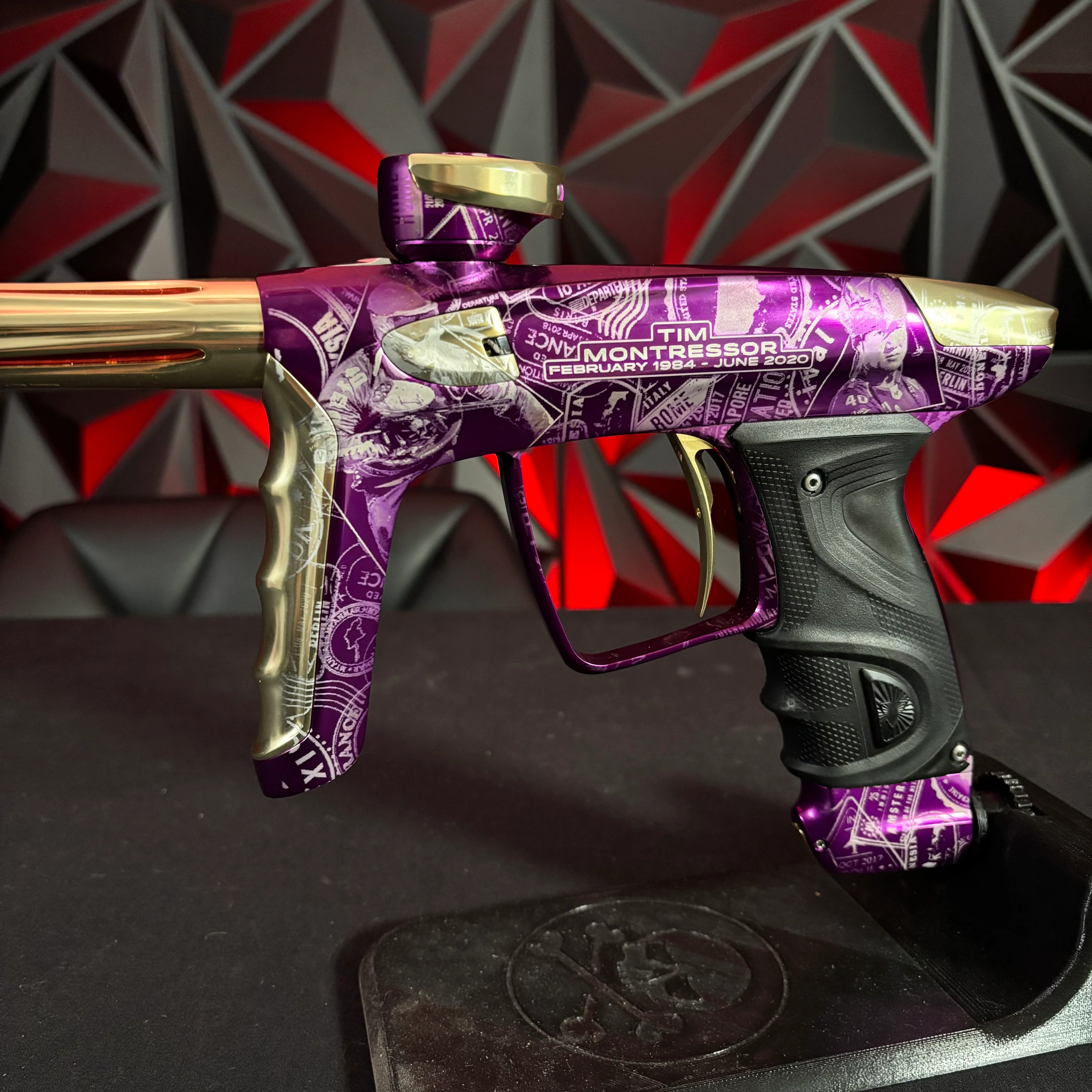Used DLX Luxe TM40 Paintball Gun - LE Tim Montressor - Image 5