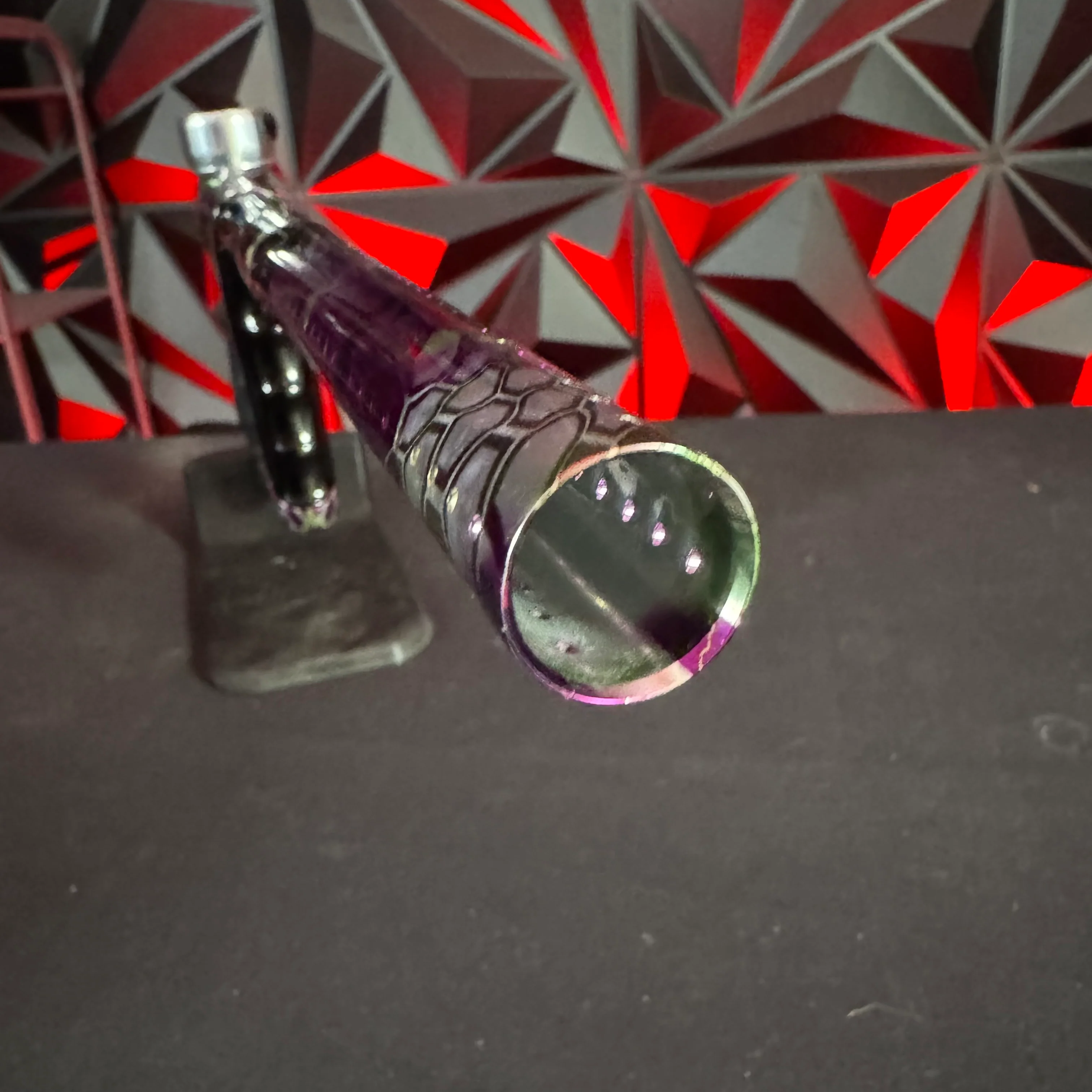 Used DLX Luxe TM40 Paintball Gun - LE Techno Hex Purple - Image 9