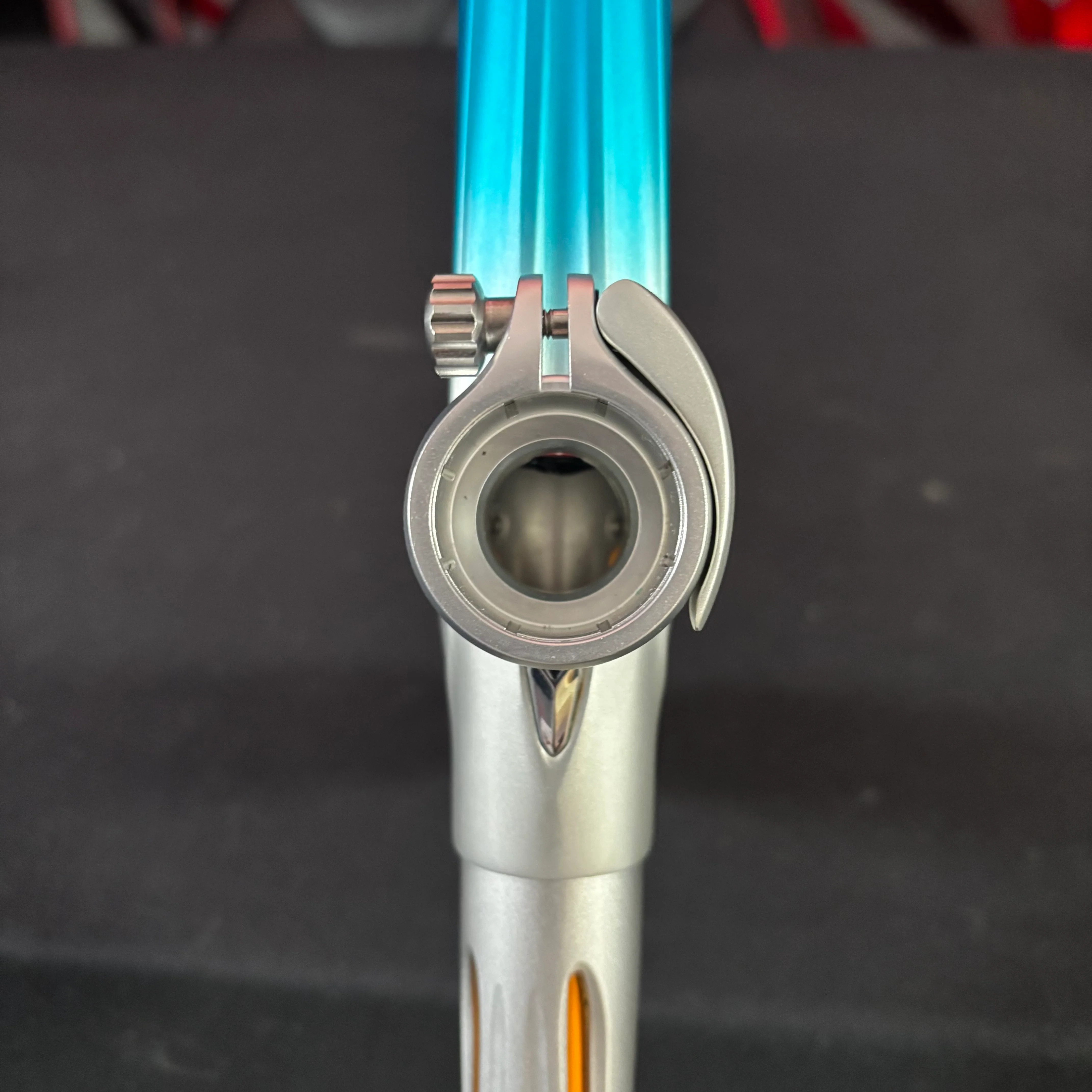 Used DLX Luxe TM40 Paintball Gun - Blue/Silver - Image 7