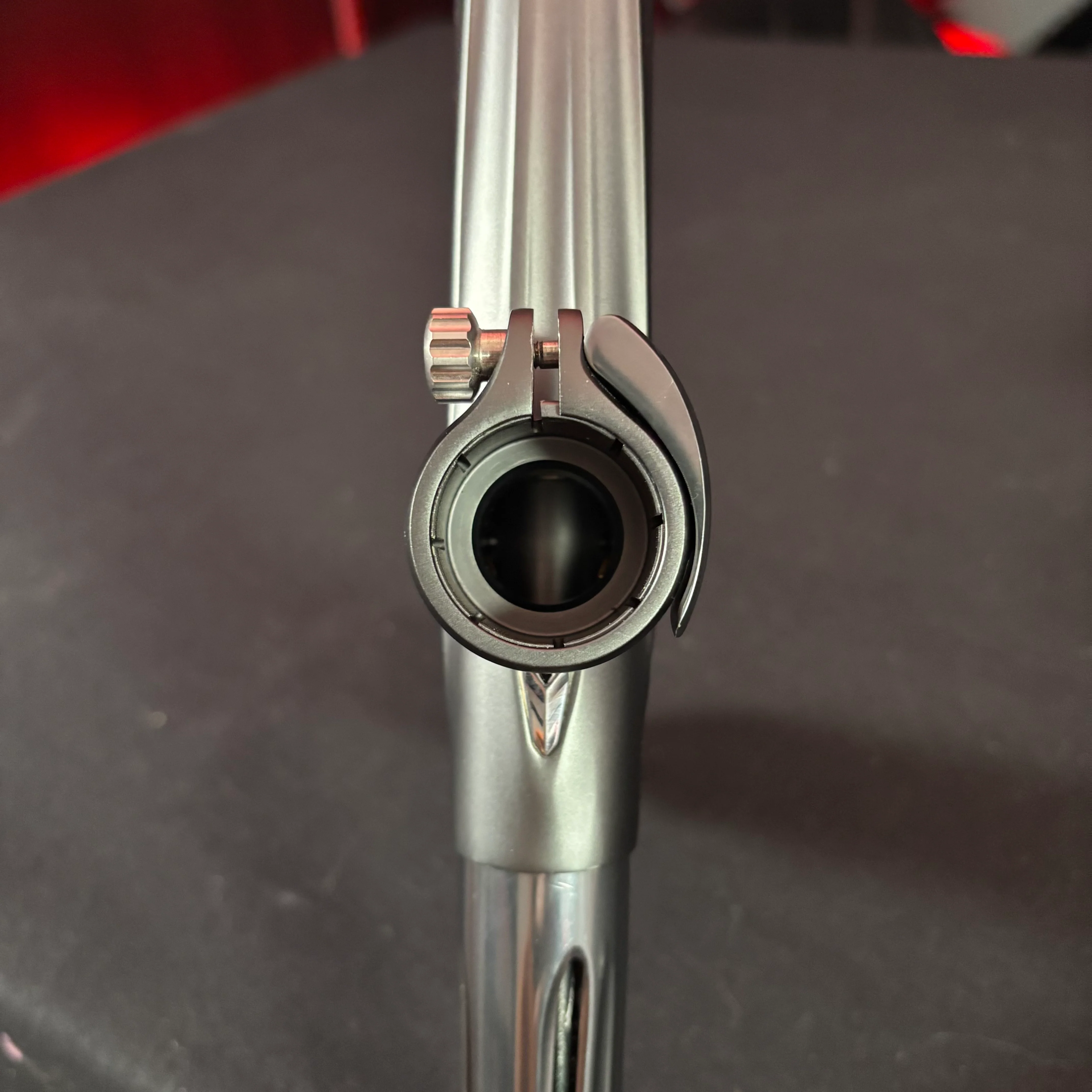Used DLX Luxe TM40 Paintball Gun - Dust Pewter/ Polished Pewter - Image 9