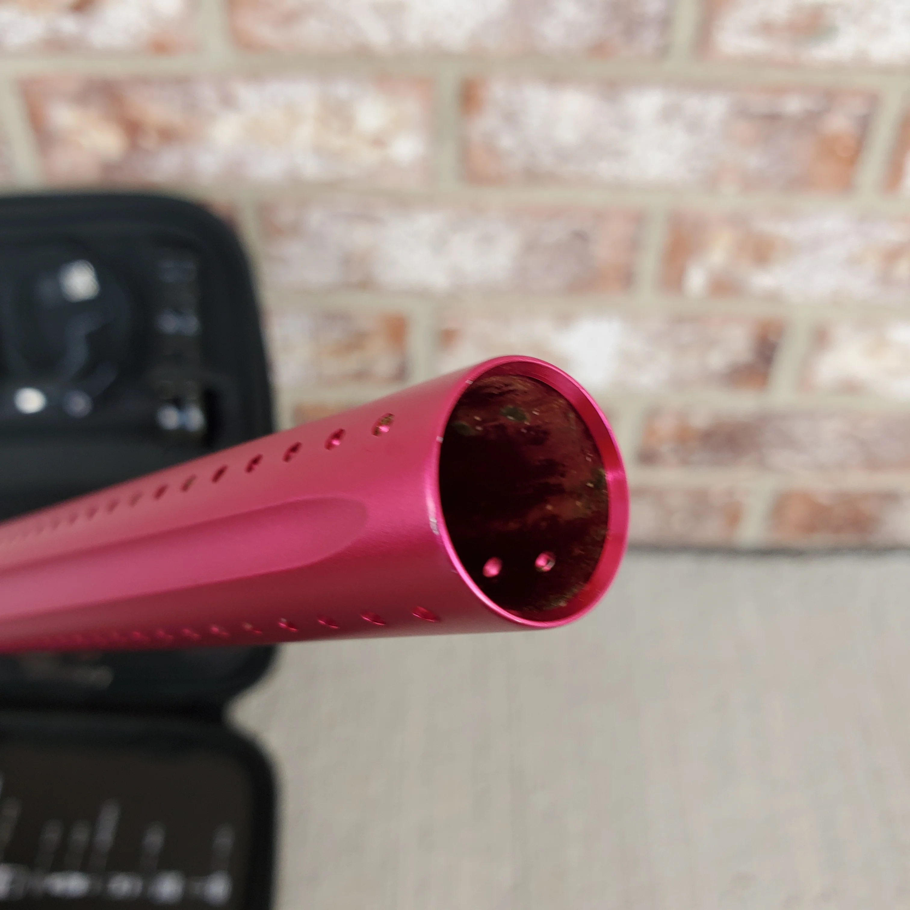 Used DLX Luxe X Paintball Gun - Dust Pink / Gloss Black - Image 6