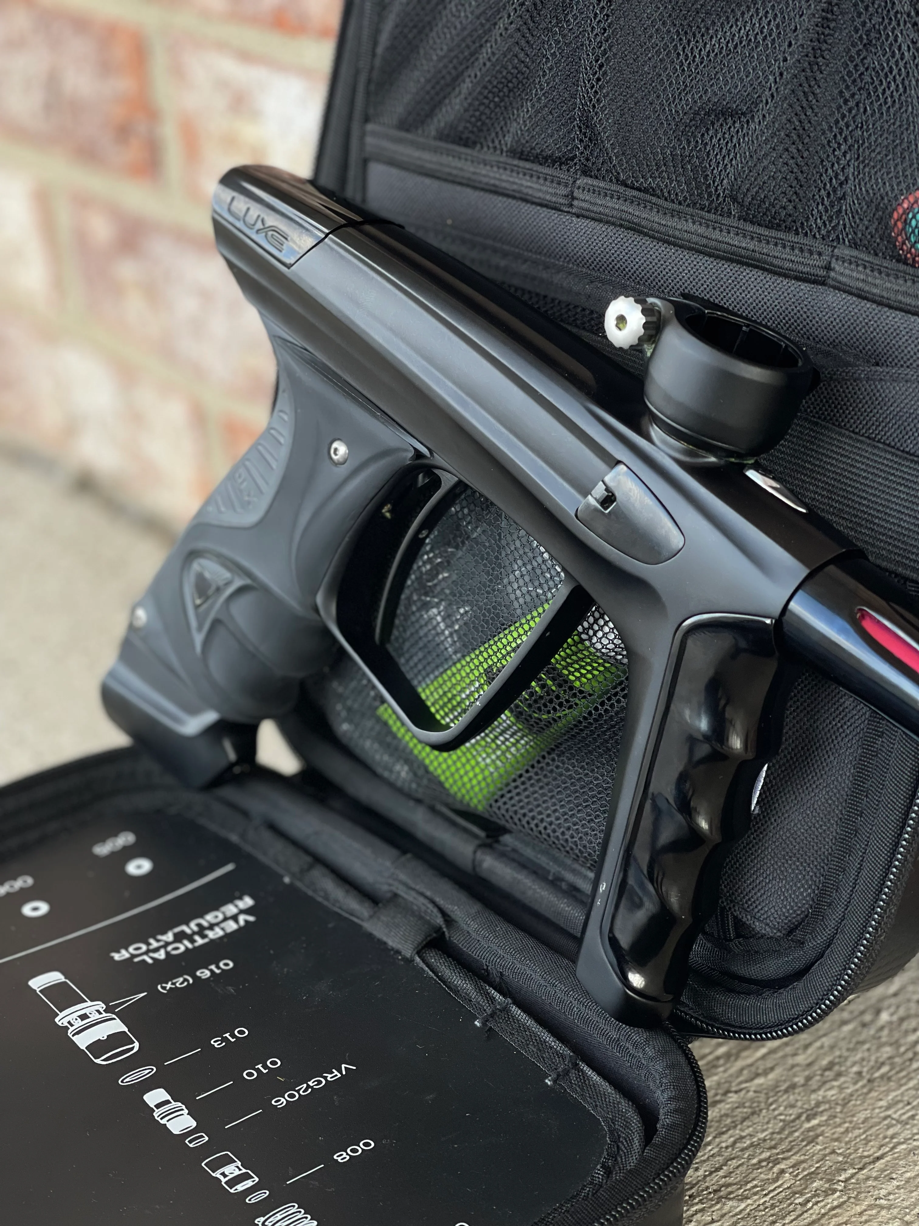 Used DLX Luxe X Paintball Gun - Black - Image 3