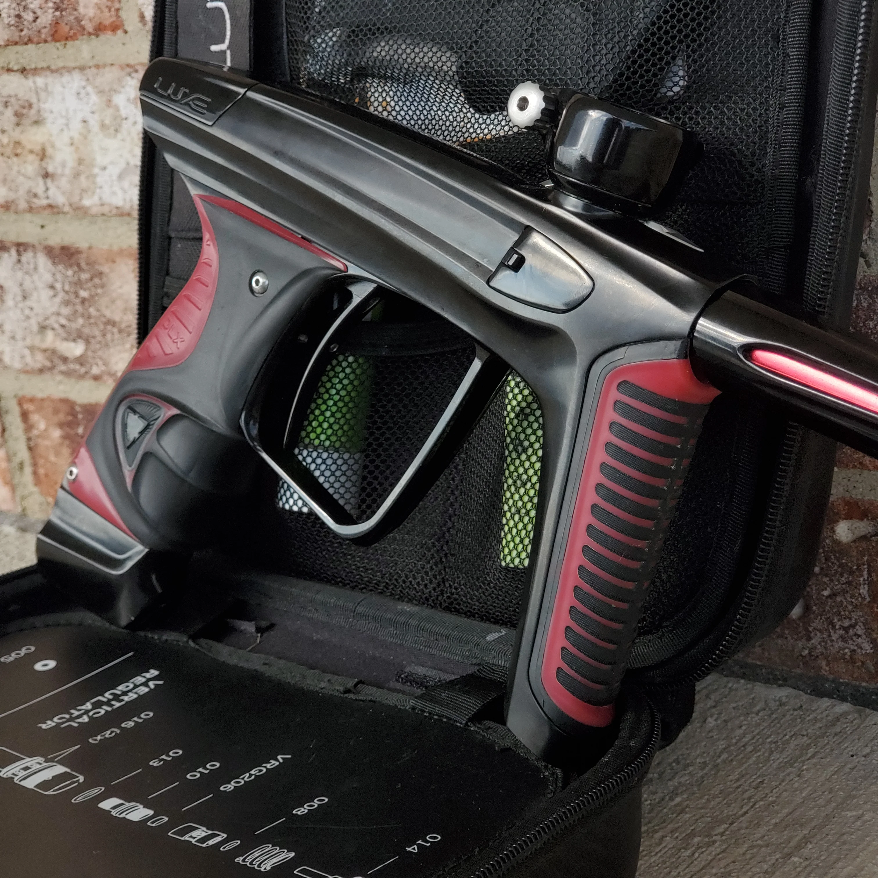 Used DLX Luxe X Paintball Gun - Black - Image 2