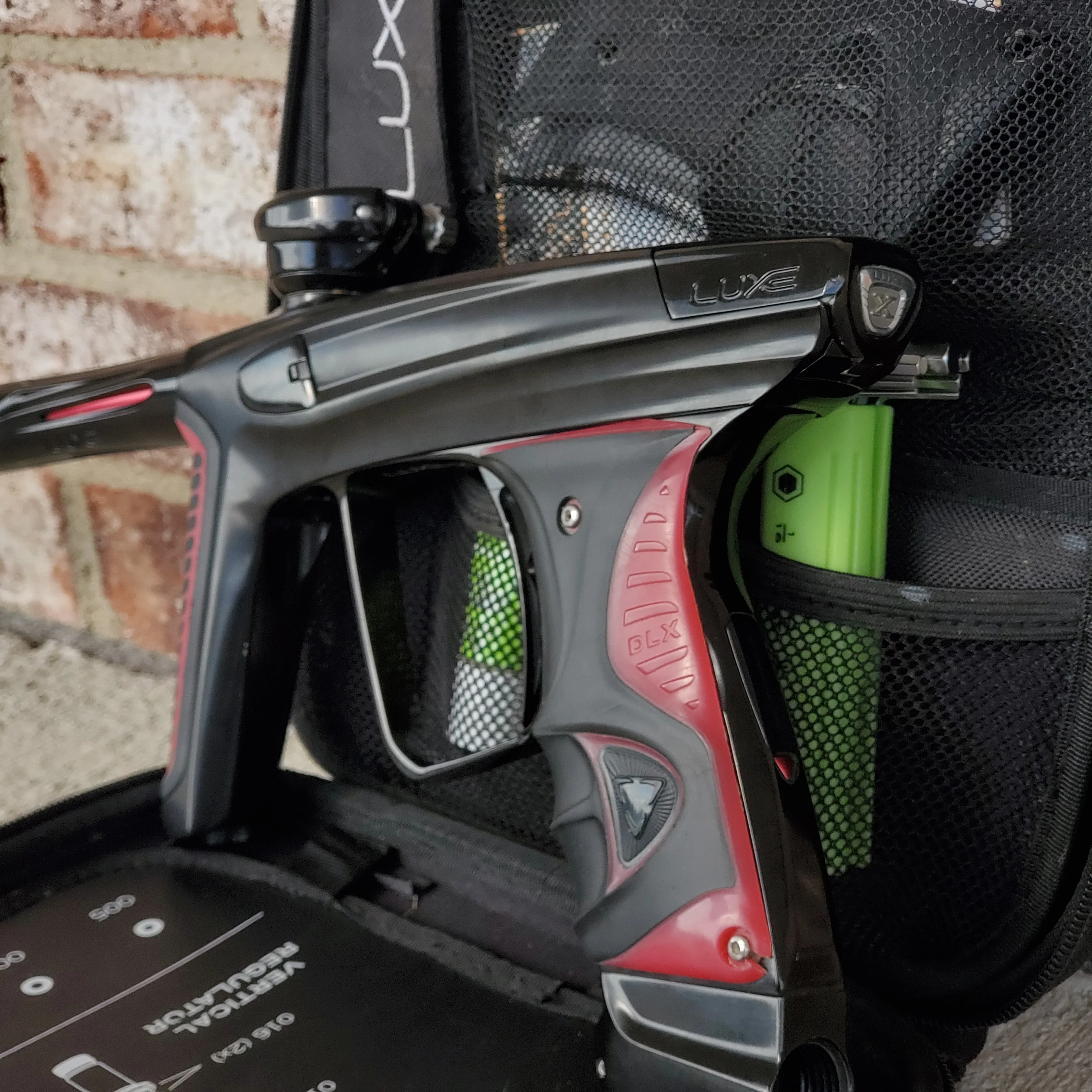 Used DLX Luxe X Paintball Gun - Black - Image 3