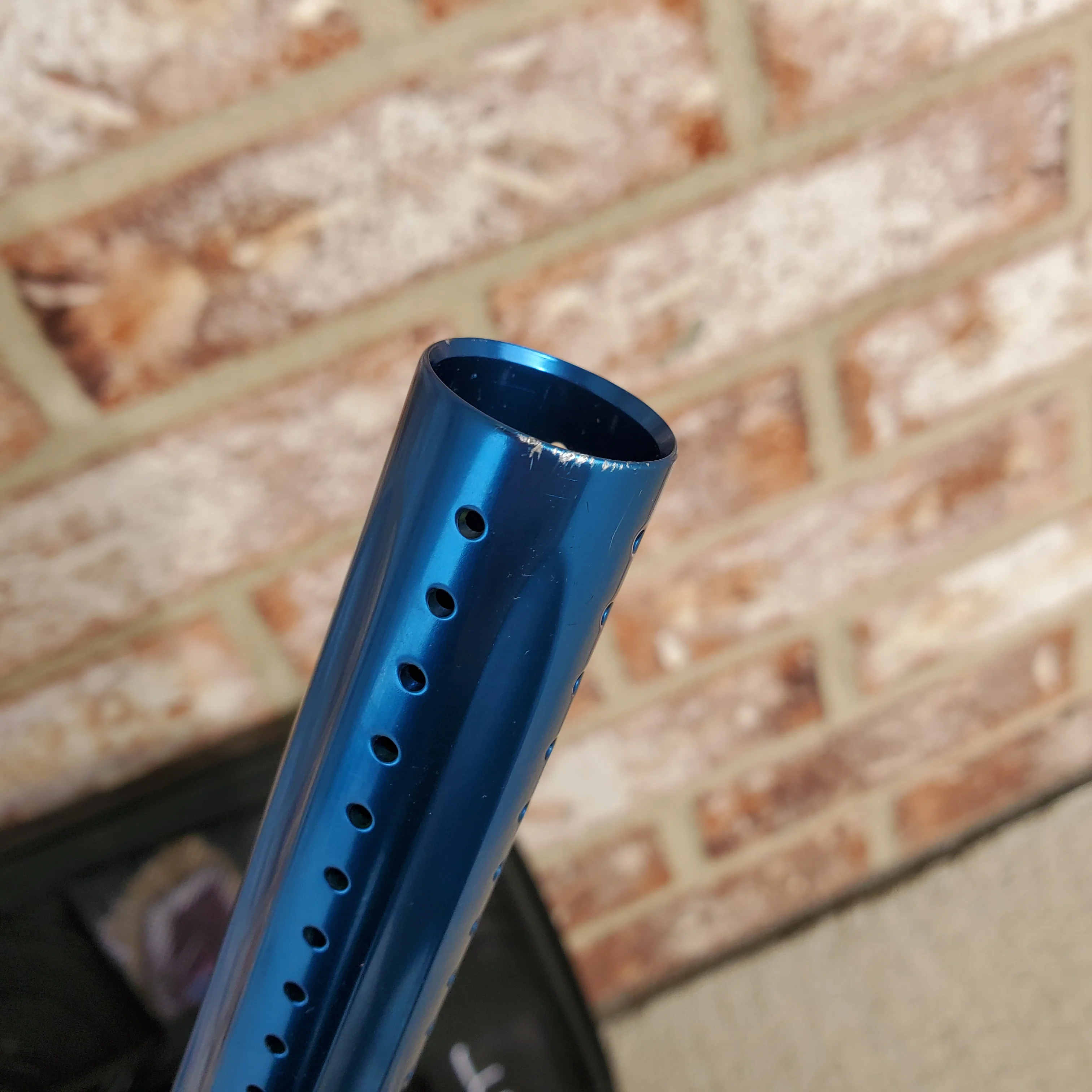 Used DLX Luxe X Paintball Gun - Blue / Black - Image 6