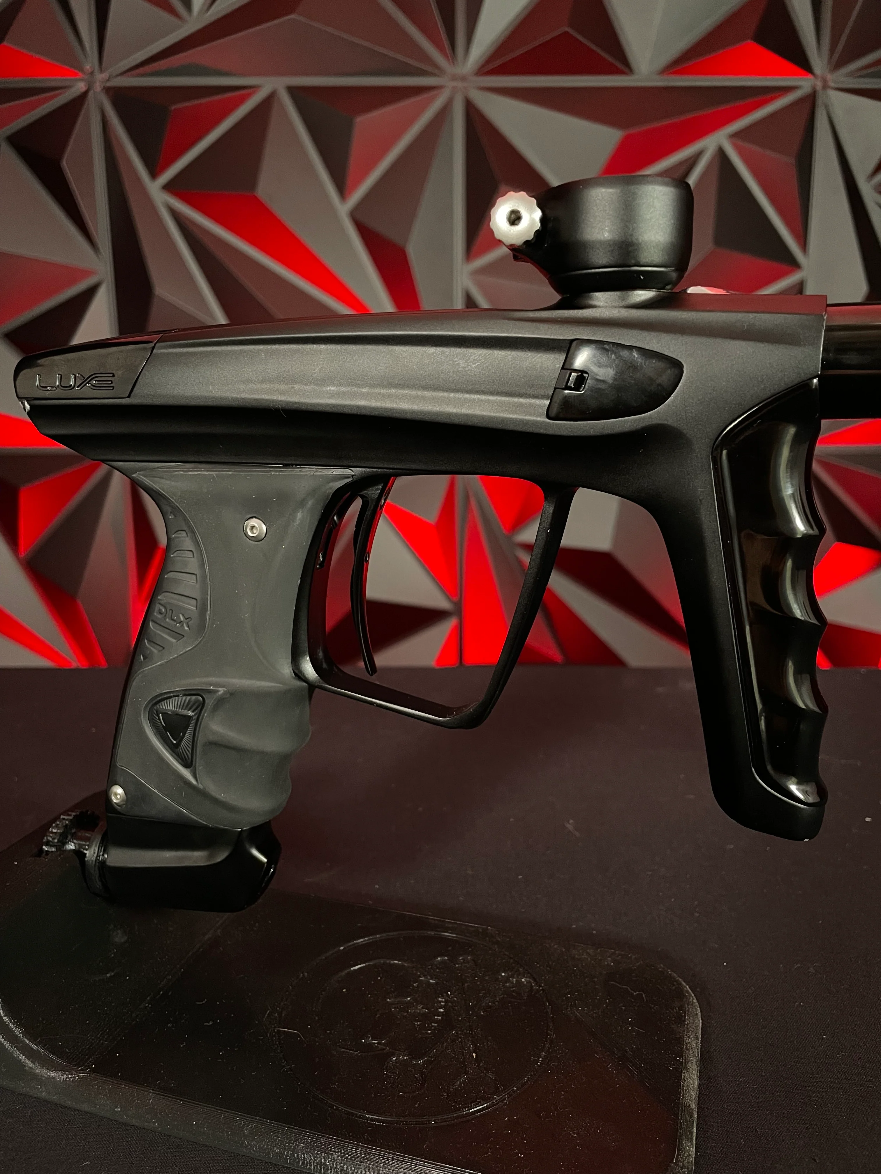 Used DLX Luxe X Paintball Gun - Dust Black/Gloss Black - Image 3