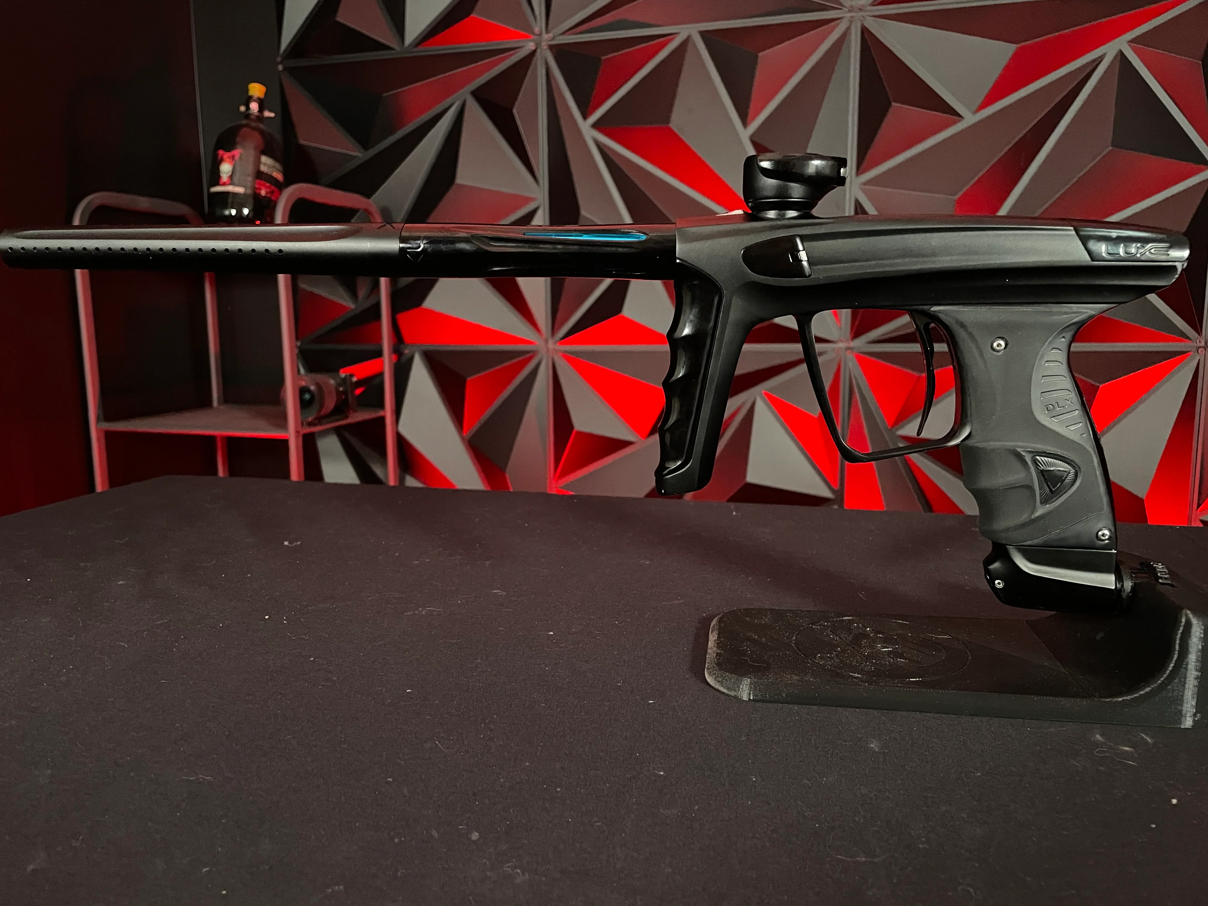 Used DLX Luxe X Paintball Gun - Dust Black/Gloss Black - Image 6