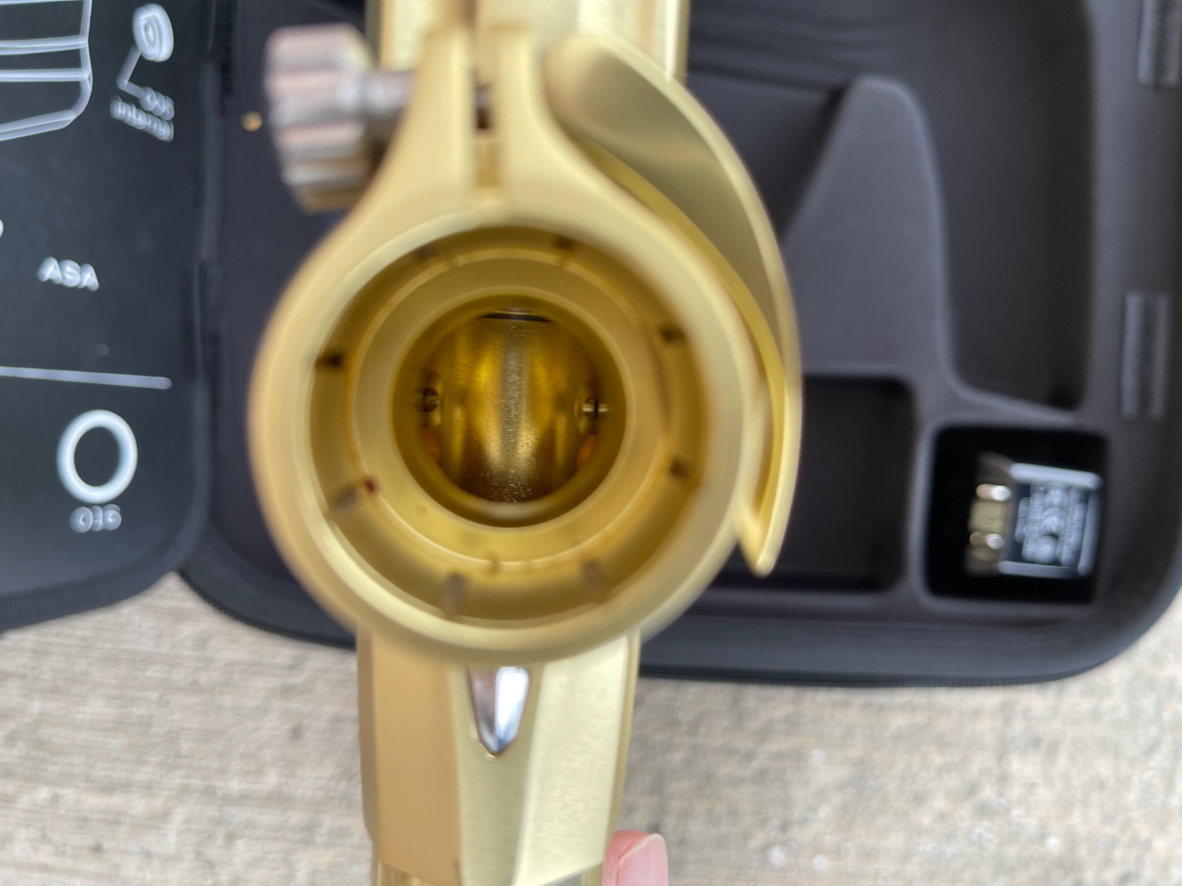 Used DLX Luxe X Paintball Gun - Dust Gold / Polished Gold - Image 9