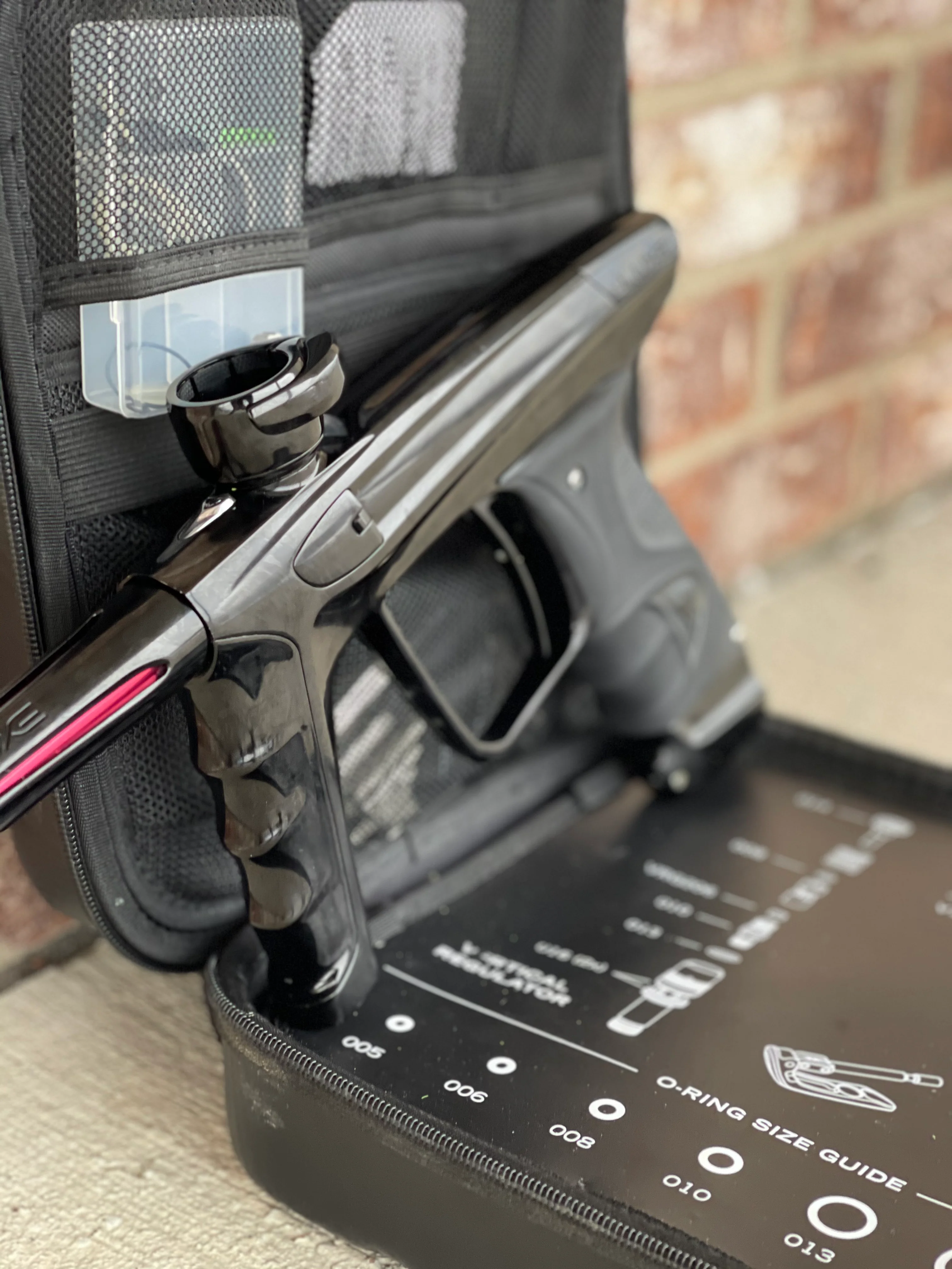 Used DLX Luxe X Paintball Gun - Gloss Black - Image 4