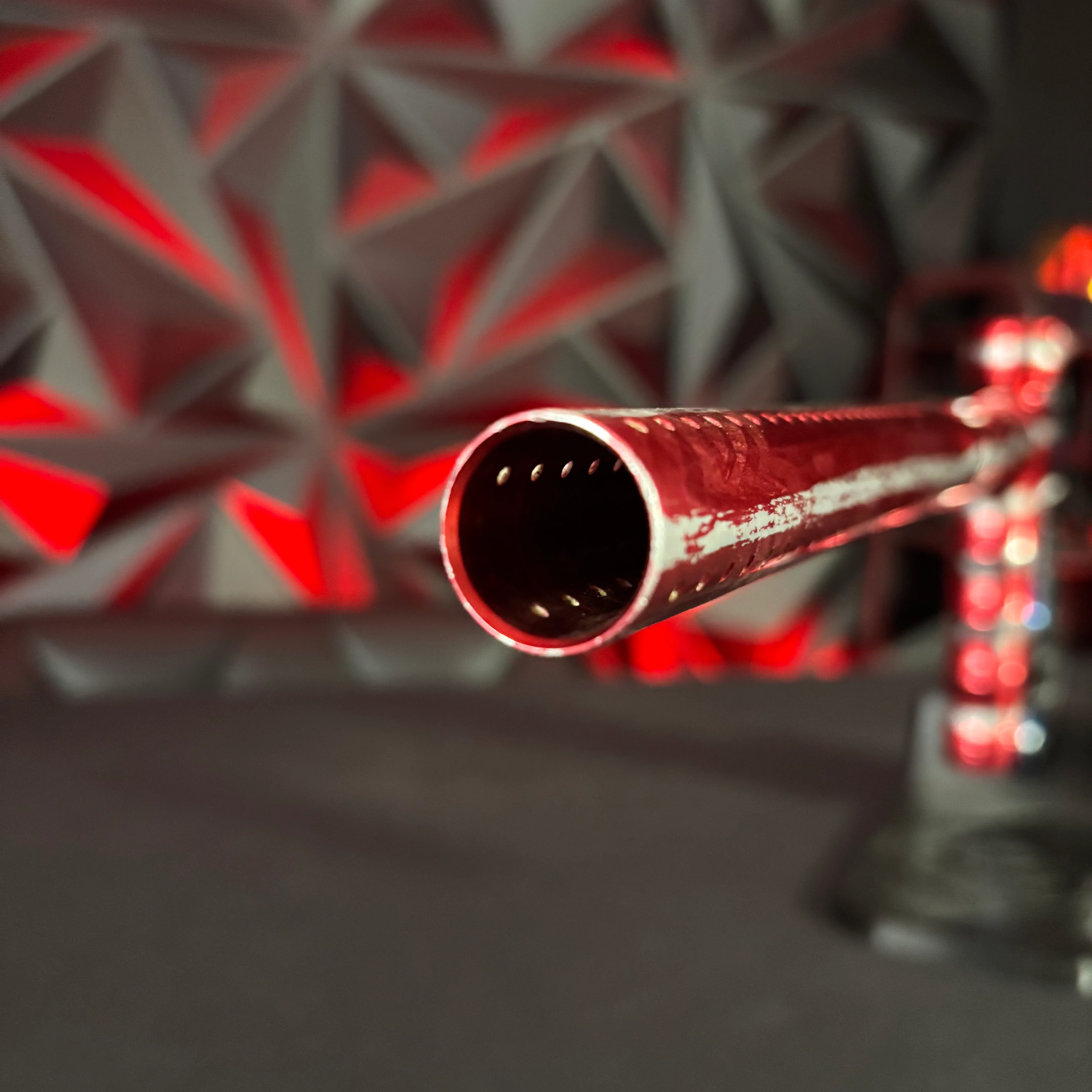 Used DLX Luxe X Paintball Gun - Gloss Patriot Splash - Image 8