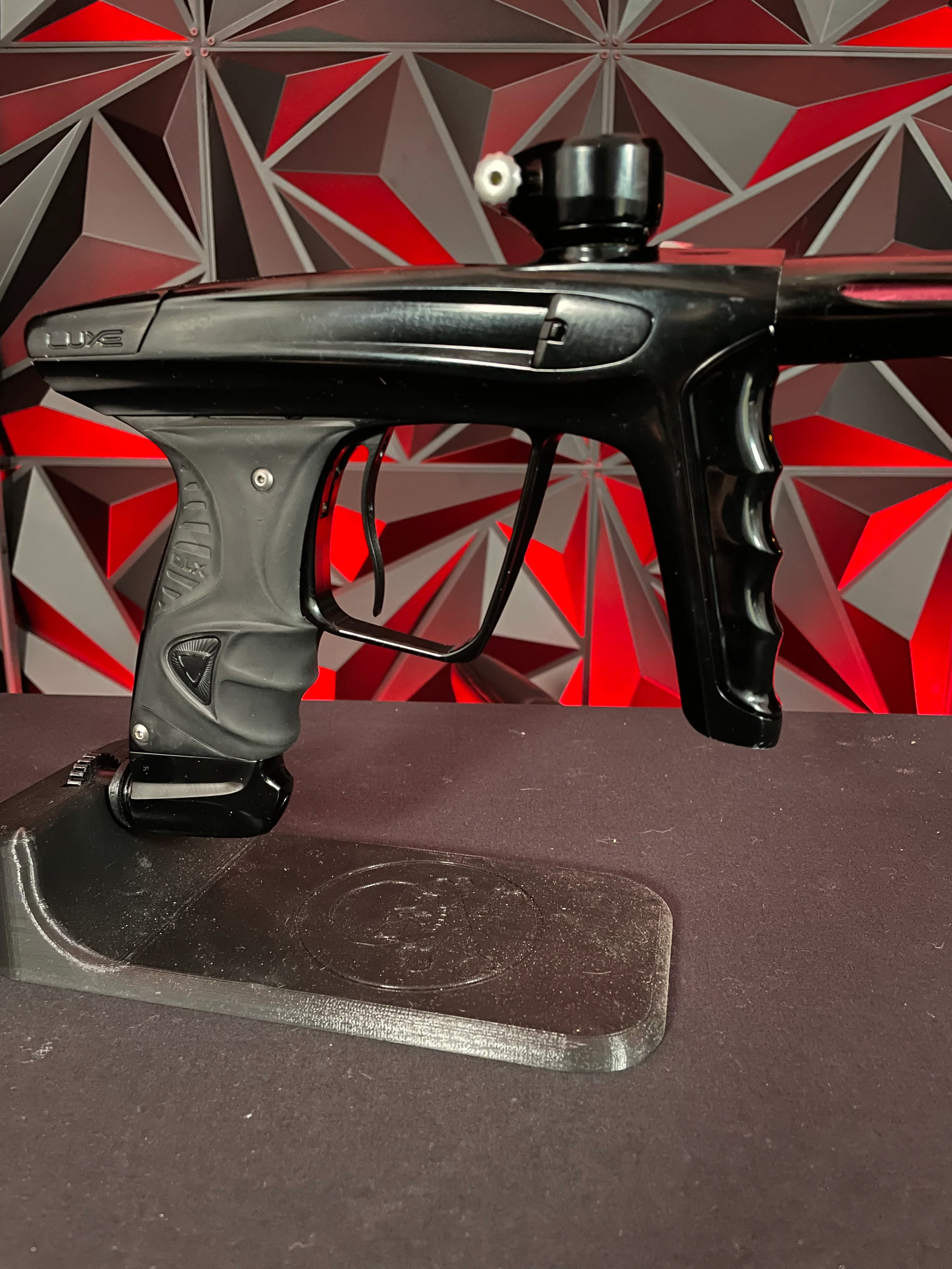 Used DLX Luxe X Paintball Gun - Polished Black - Image 3