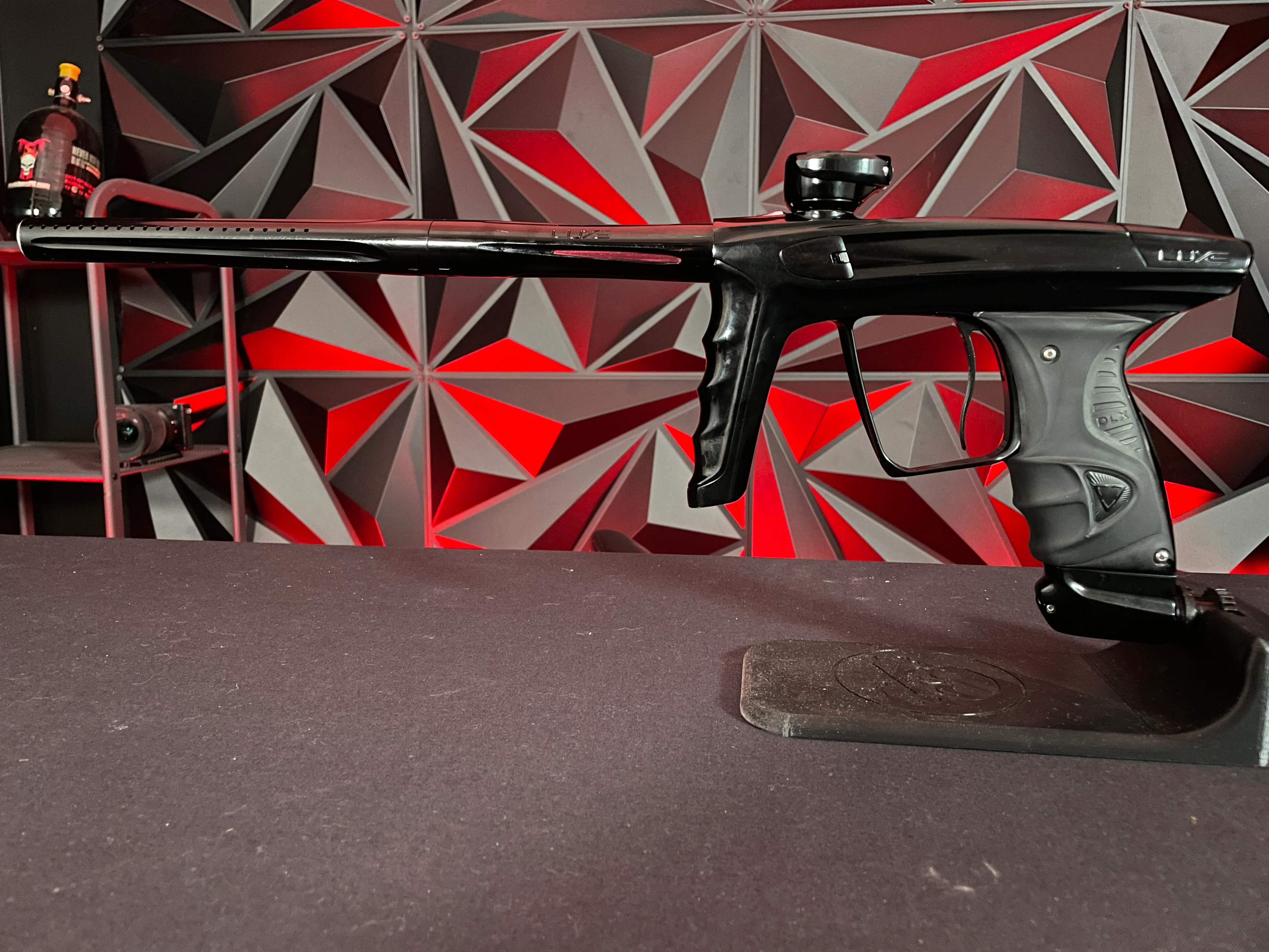 Used DLX Luxe X Paintball Gun - Polished Black - Image 6