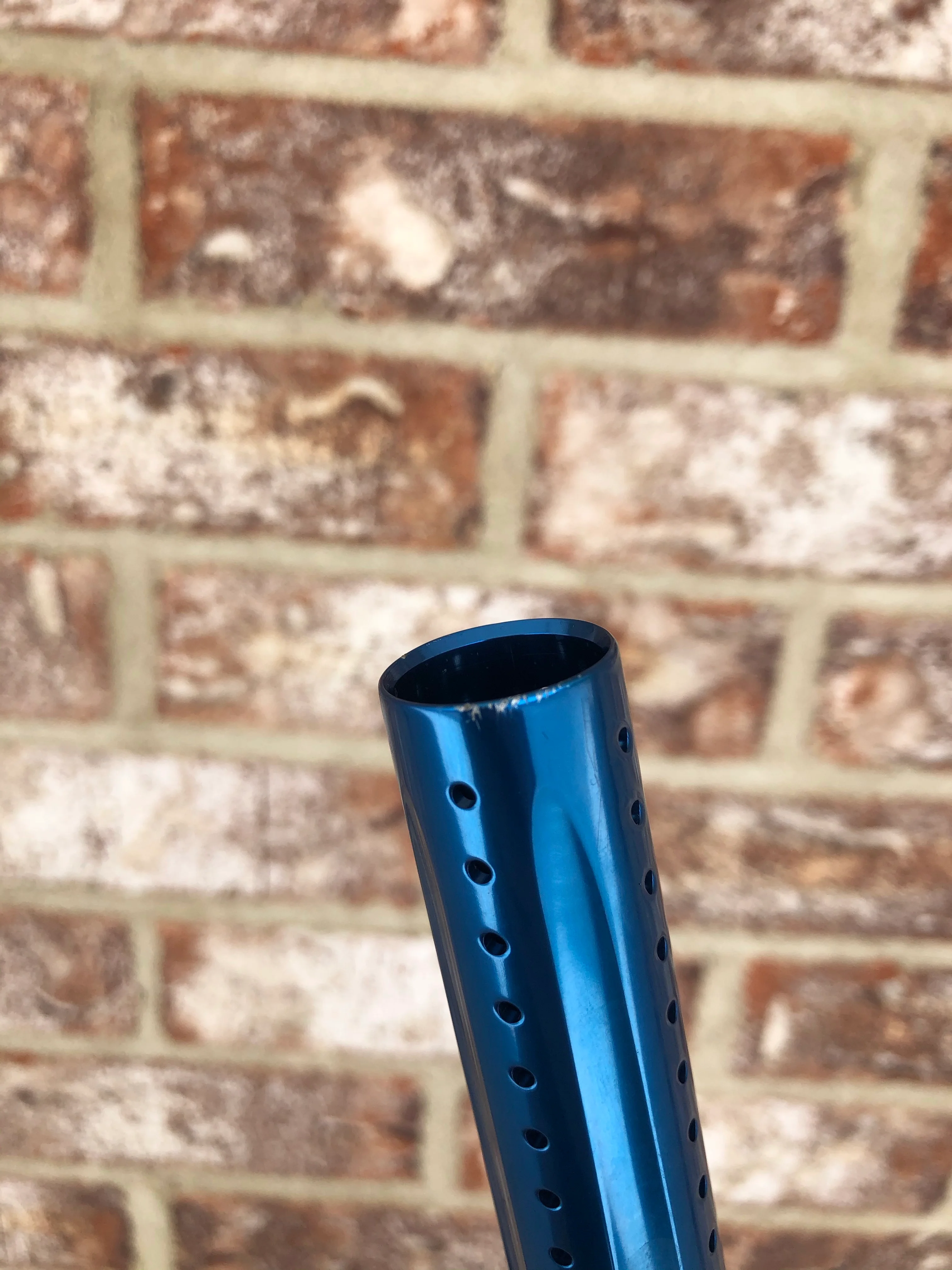 Used DLX Luxe X Paintball Gun - Polished Blue - Image 7