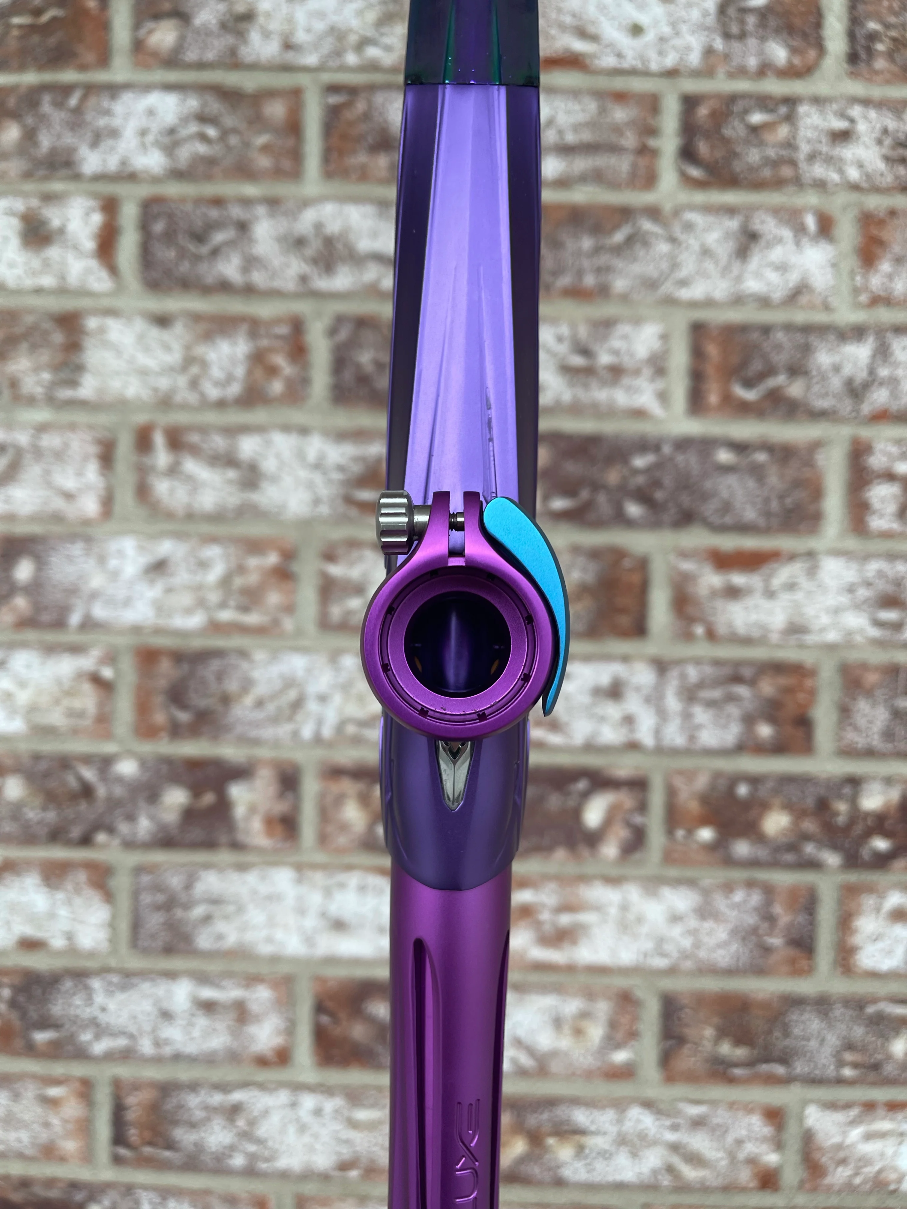Used DLX Luxe X / Virtue Ace Paintball Gun - Purple /  Blue - Image 6