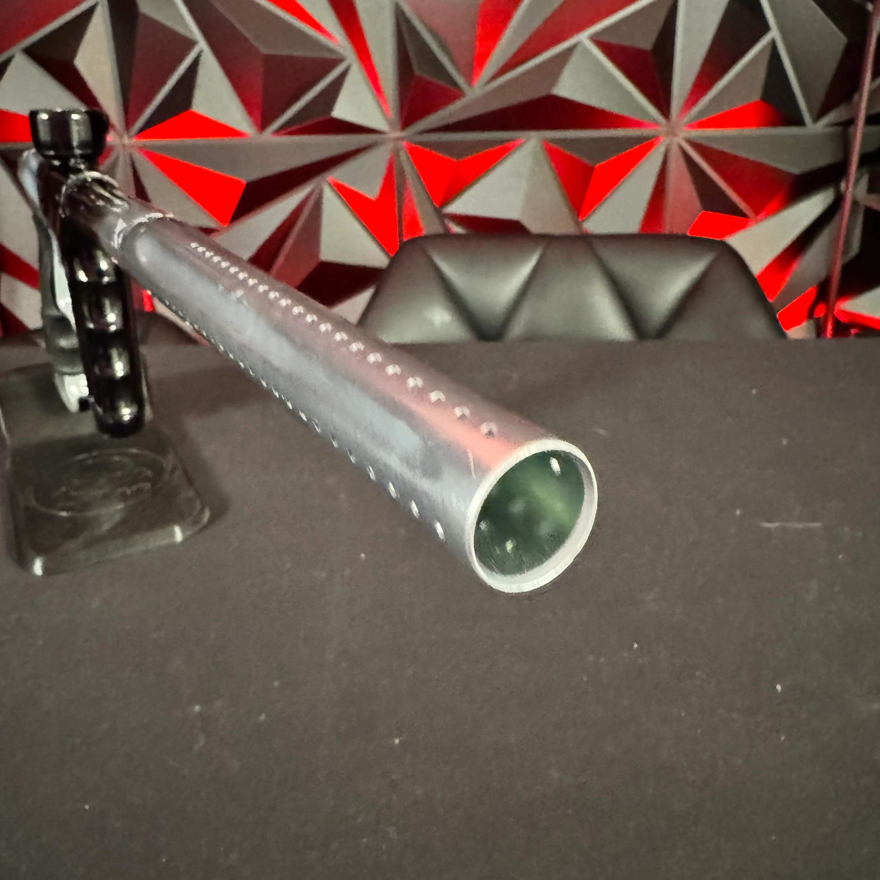 Used DLX Project TM40 Paintball Gun - Polished Silver/Black Fade w/Infamous Deuce Trigger - Image 10
