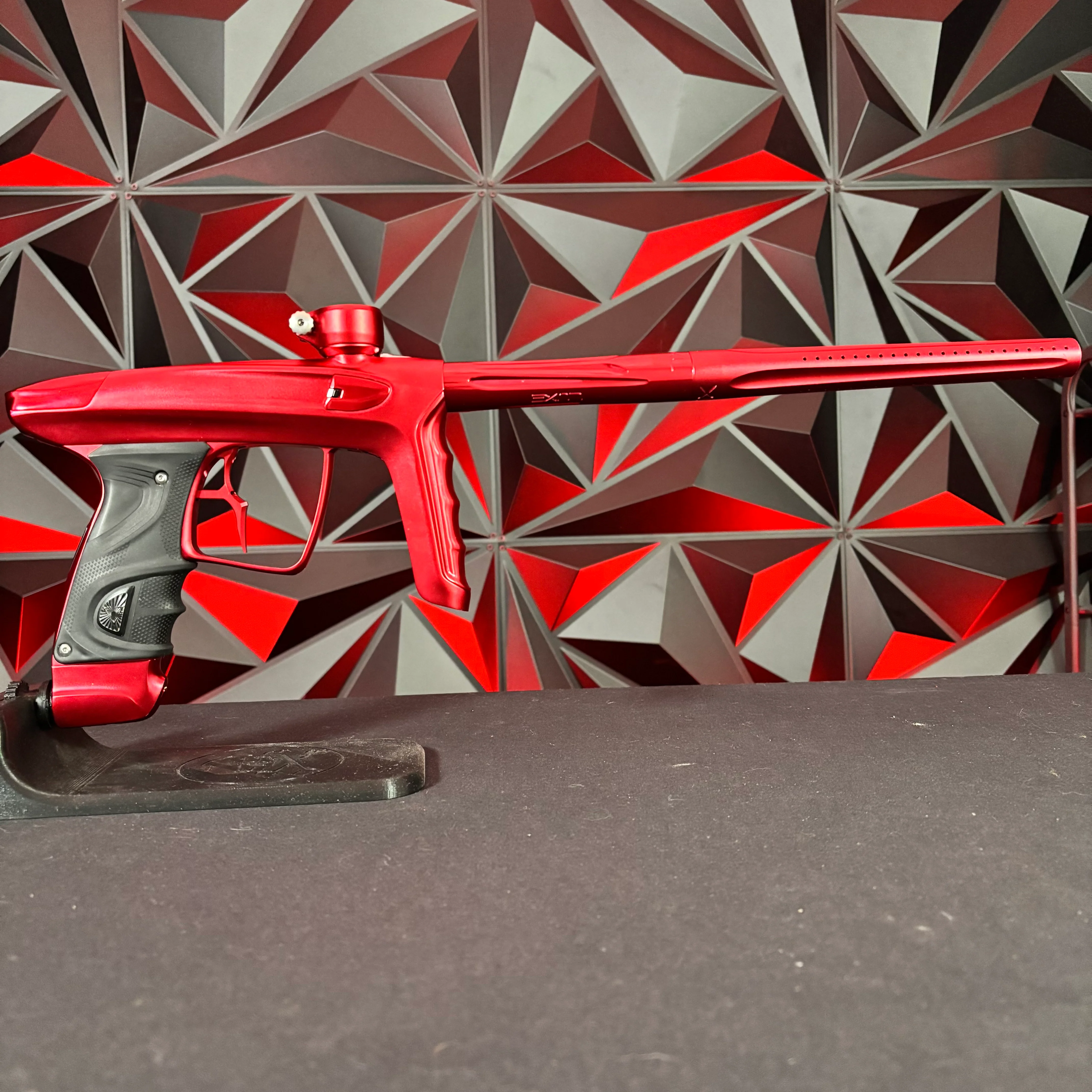Used DLX TM40 Paintball Gun - Dust Red/Pol Red - Image 6