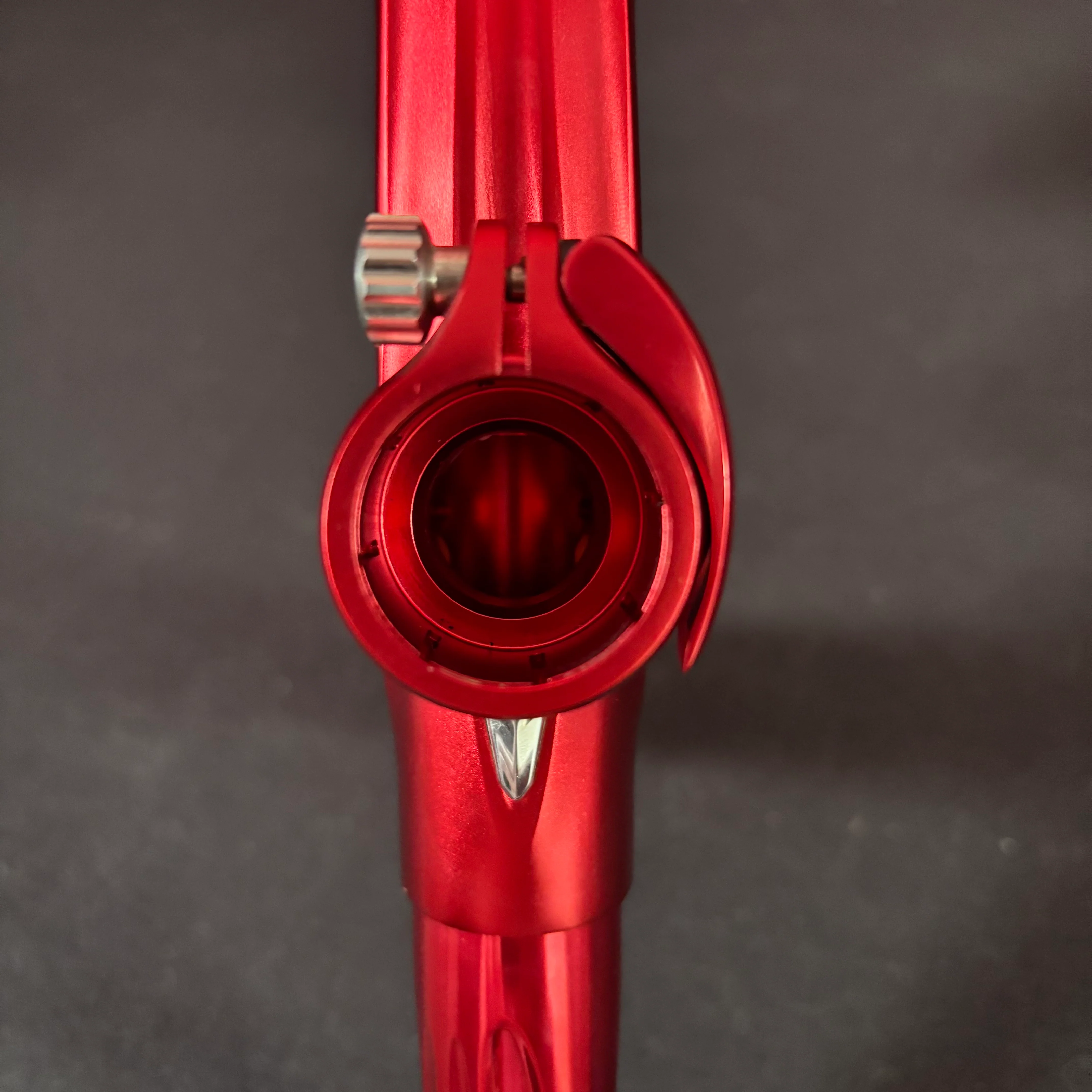 Used DLX TM40 Paintball Gun - Dust Red/Pol Red - Image 9
