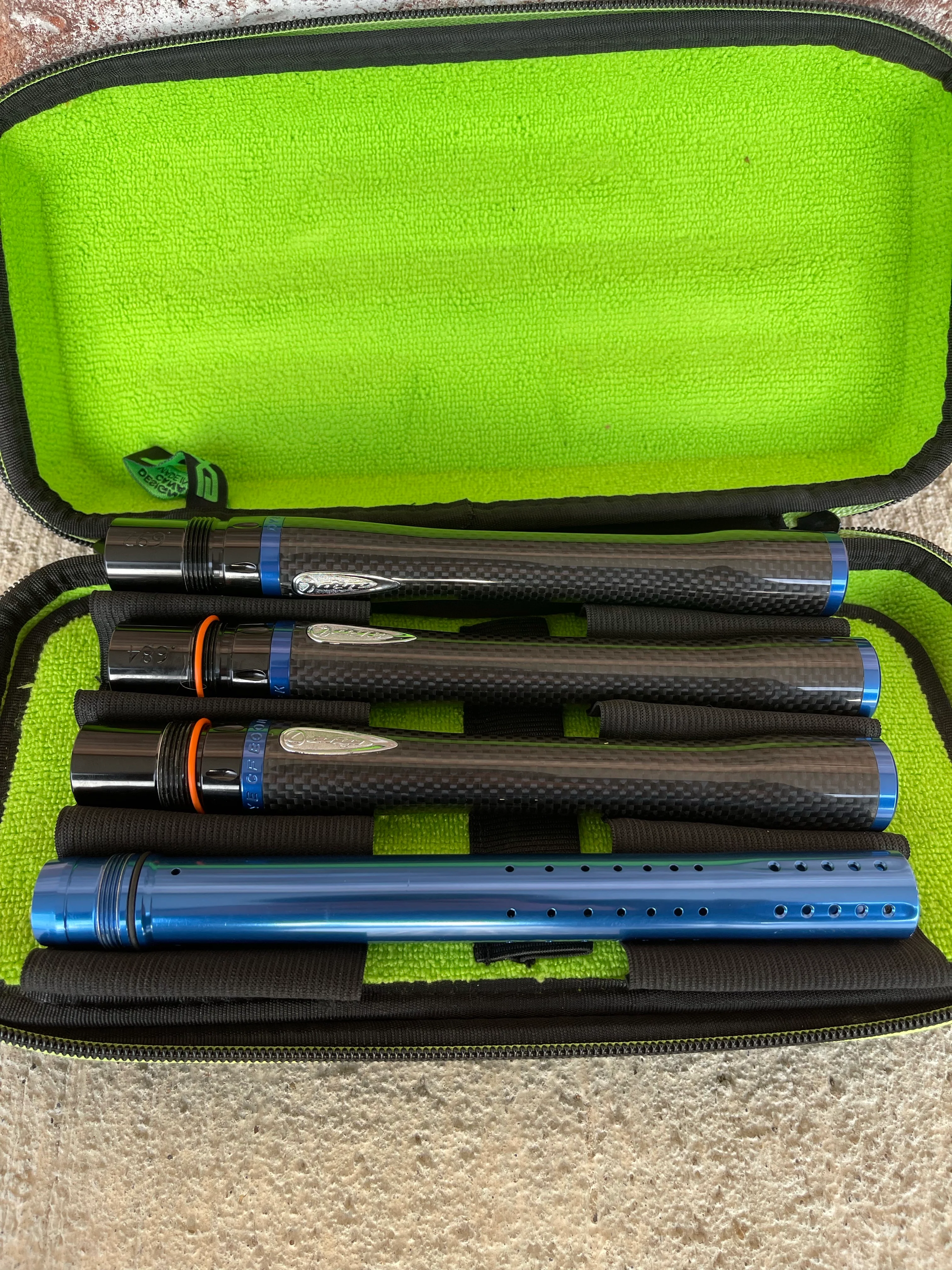 Used Dye CF Boomstick 14" Barrel Kit - Carbon / Blue - Image 2