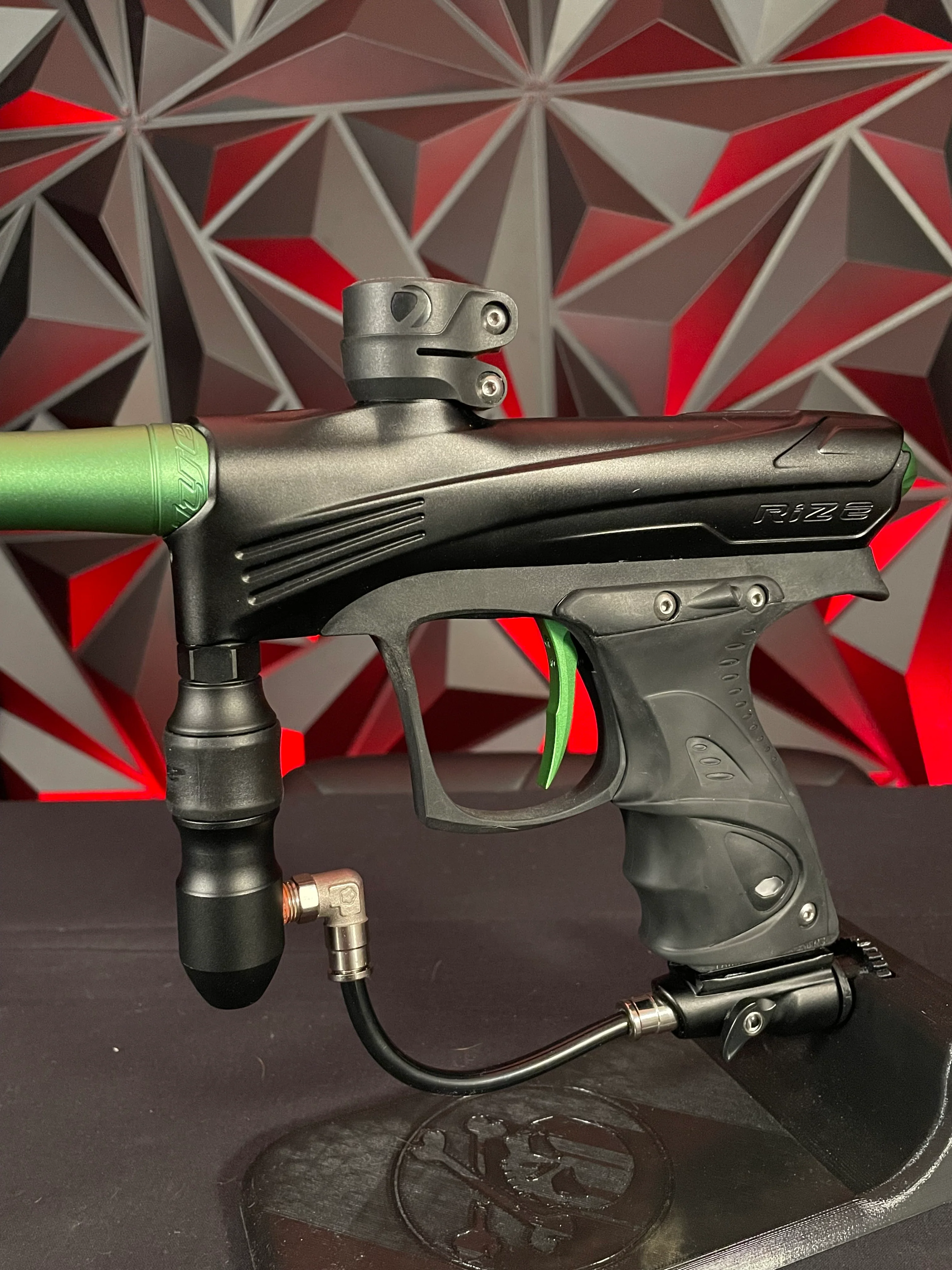 Used Dye CZR Paintball Marker- Black / Green - Image 8