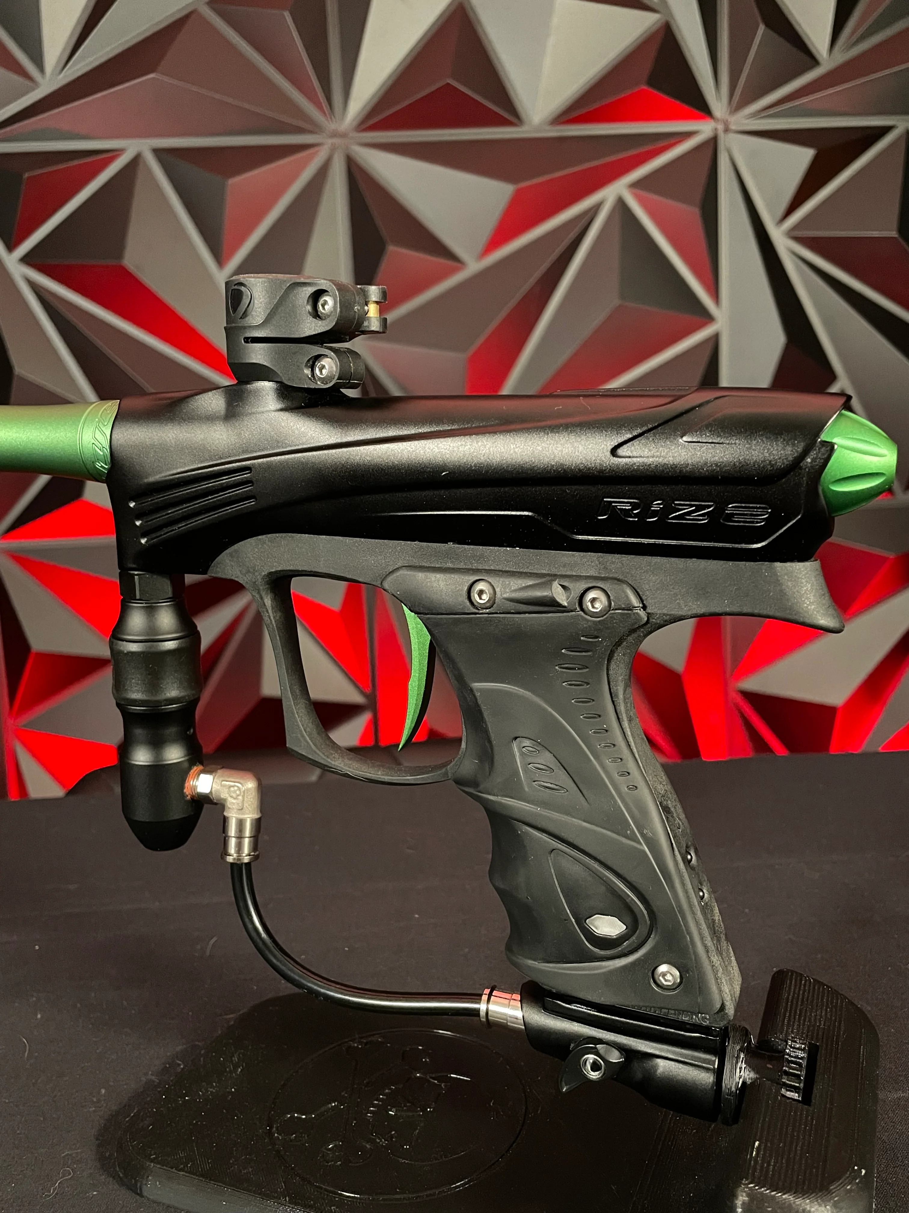 Used Dye CZR Paintball Marker- Black / Green - Image 9