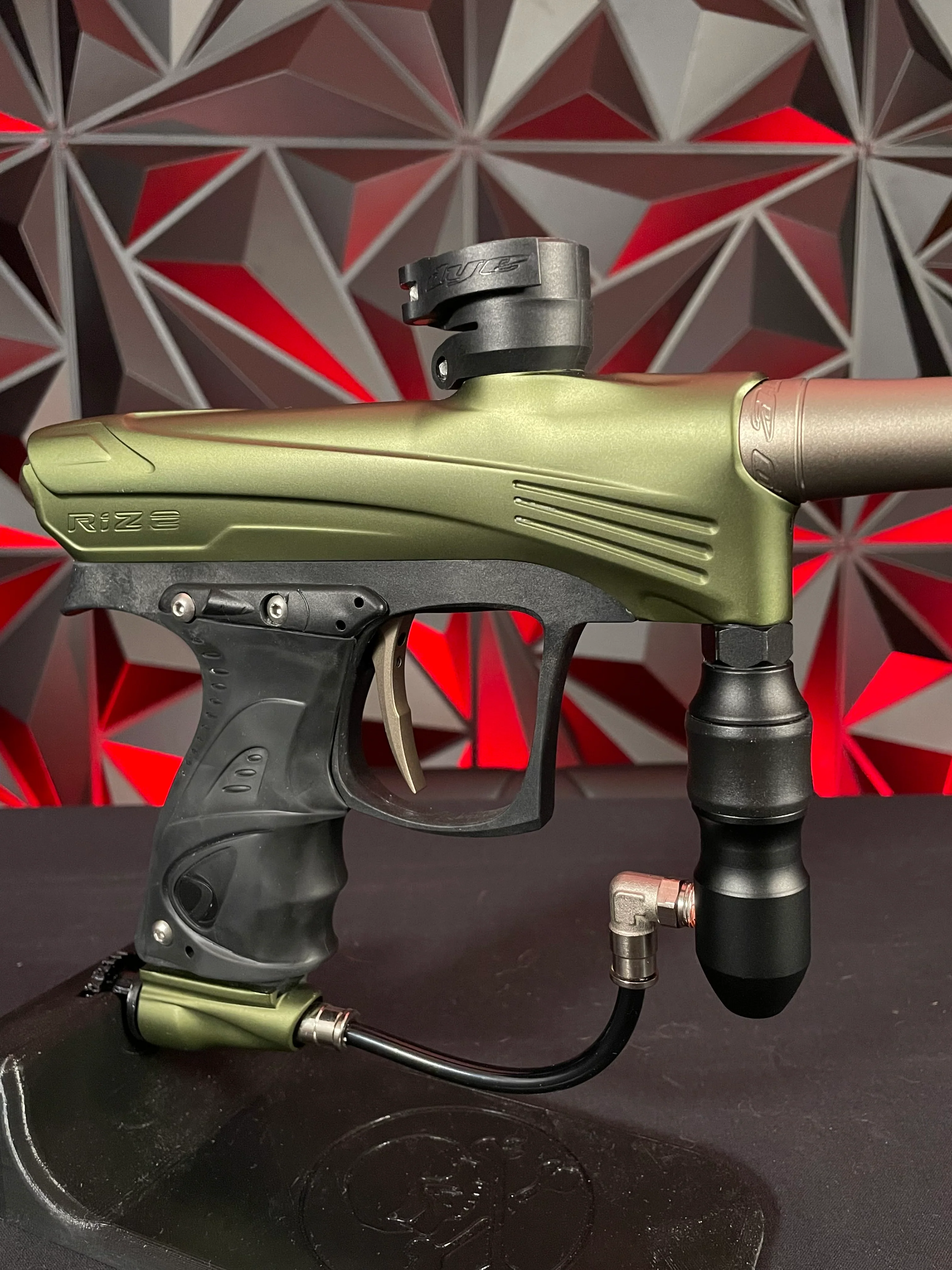 Used Dye CZR Paintball Marker- Olive/Tan - Image 3