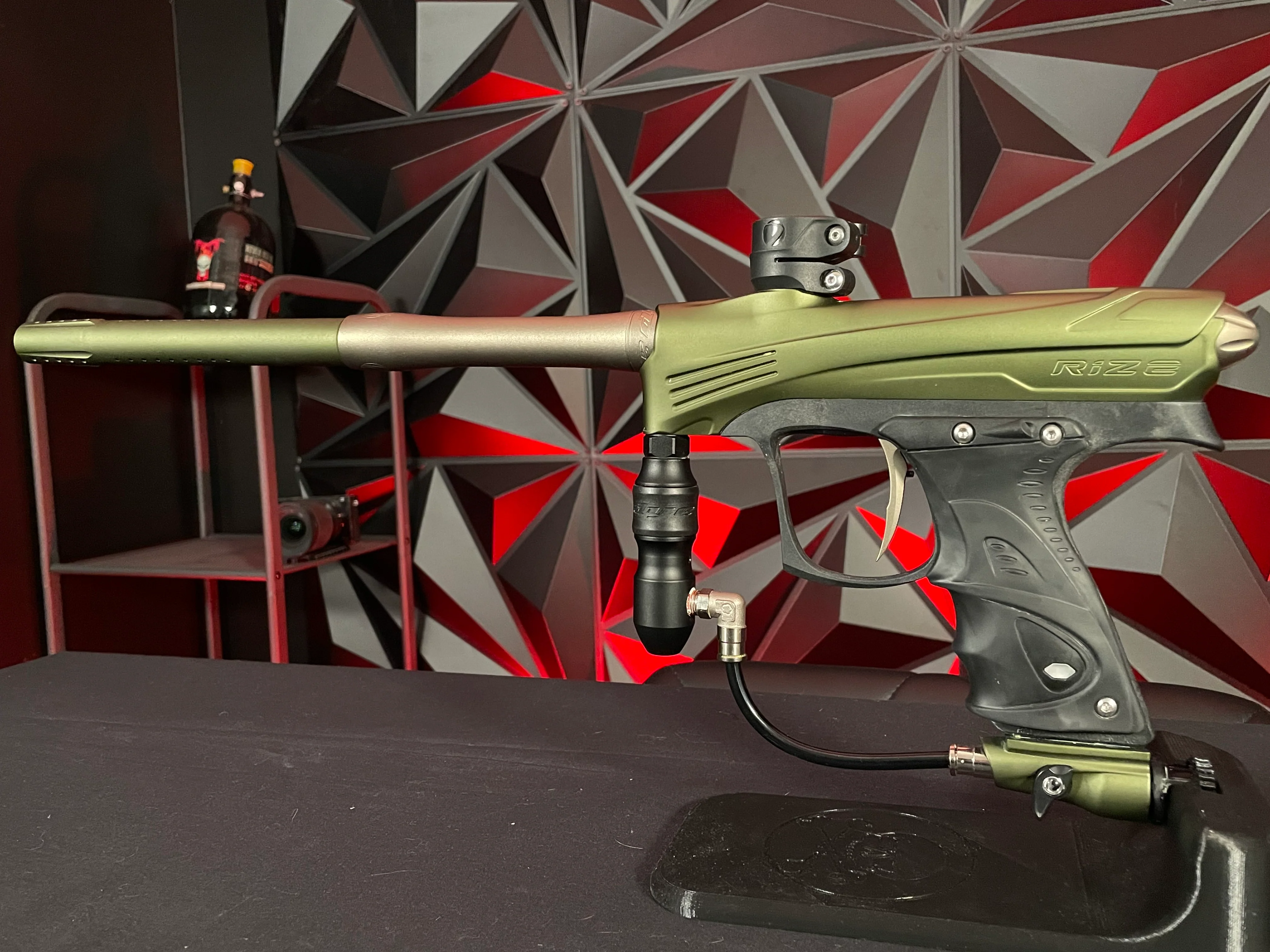 Used Dye CZR Paintball Marker- Olive/Tan - Image 6
