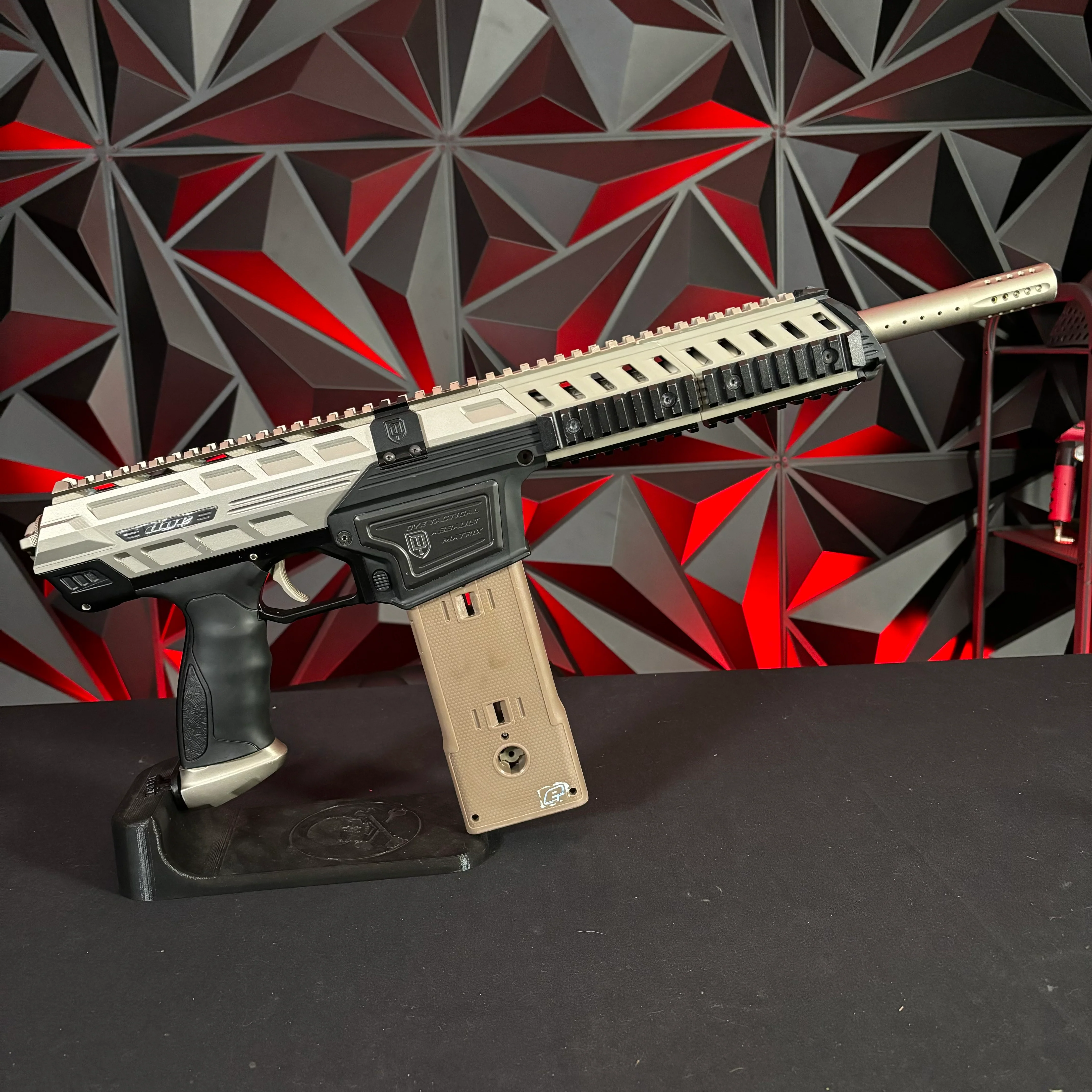 Used Dye DAM Paintball Marker- Tan/Black - Image 5