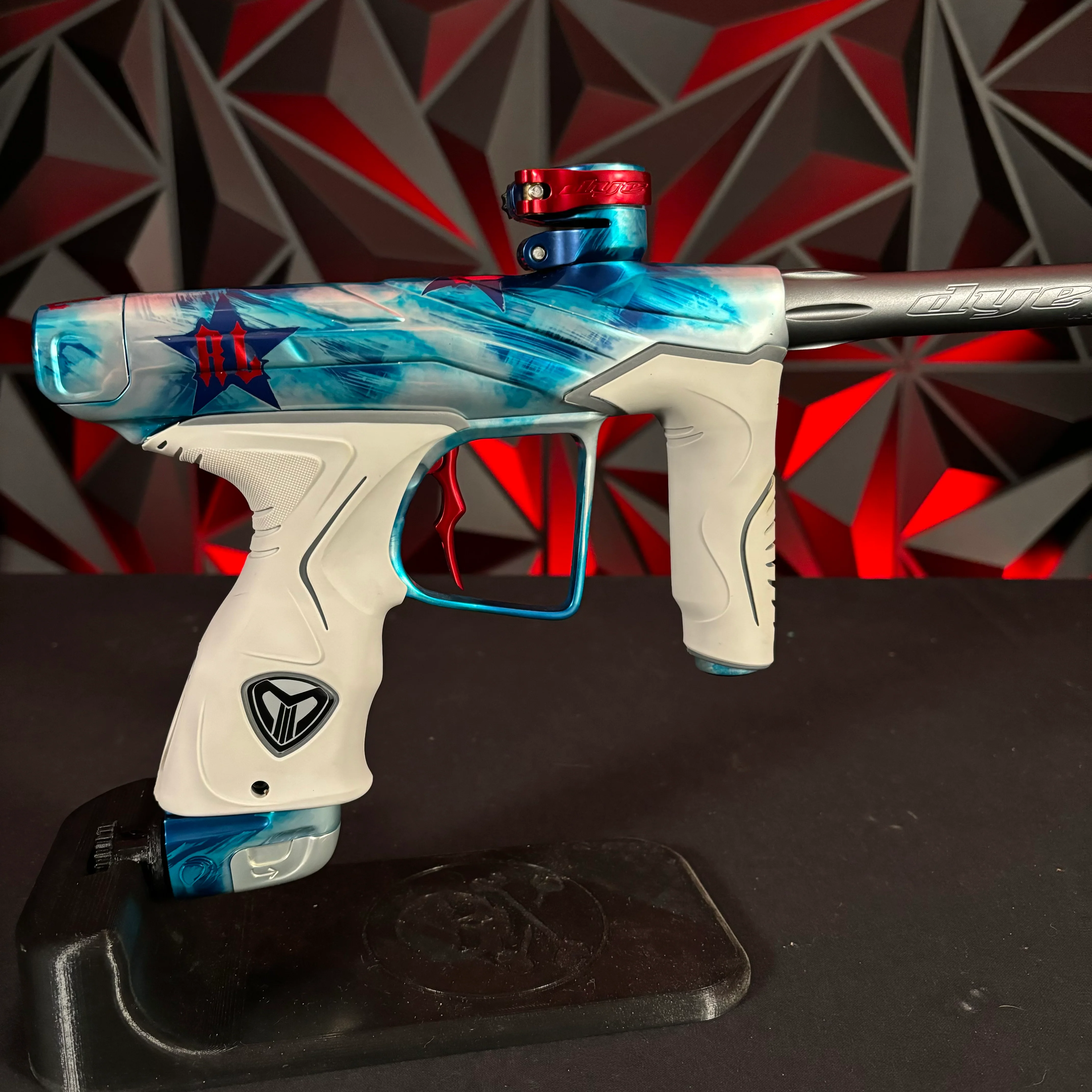Used Dye DLS Paintball Gun - Custom Anno Russian Legion w/V2 Upgraded Bolt - Image 2