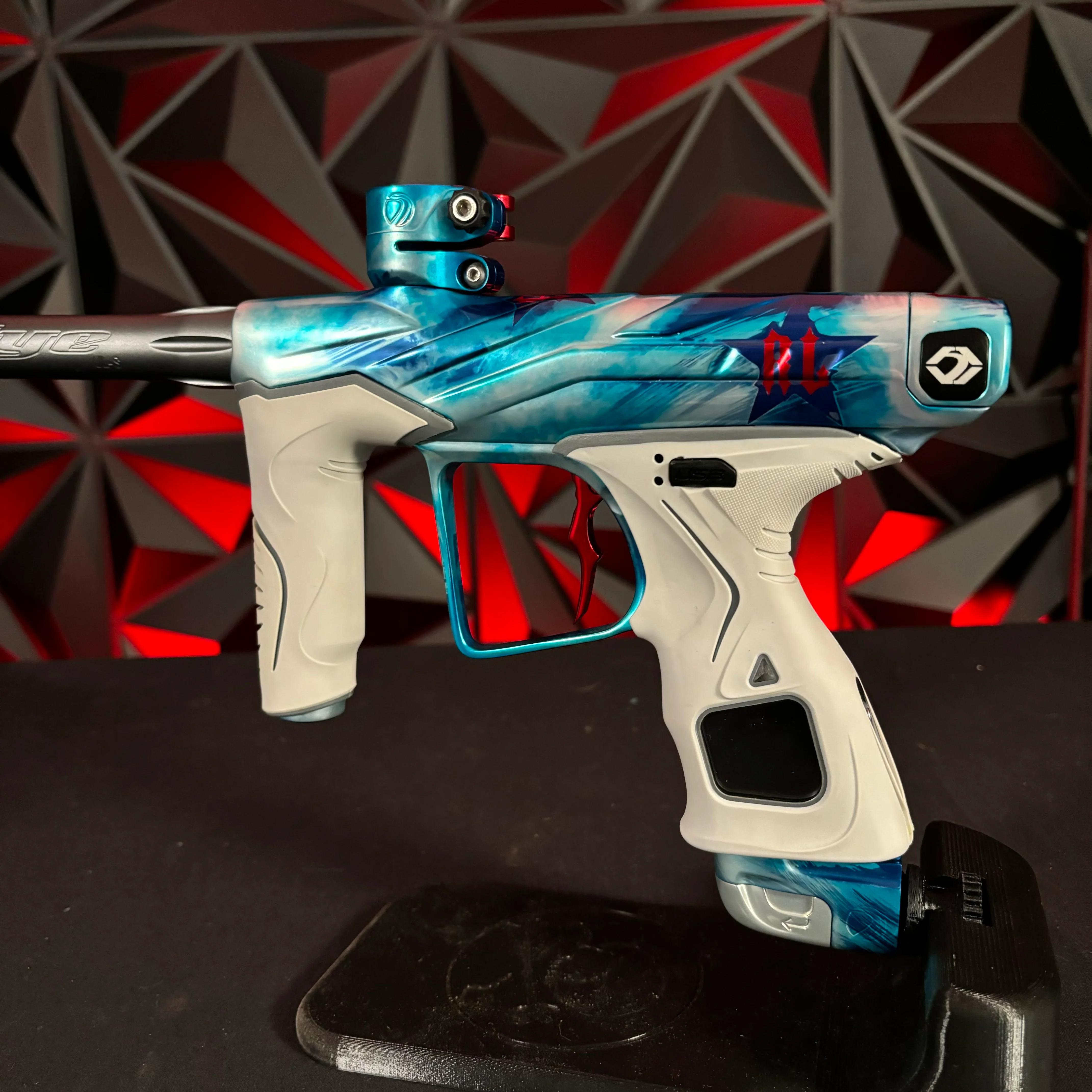 Used Dye DLS Paintball Gun - Custom Anno Russian Legion w/V2 Upgraded Bolt - Image 3